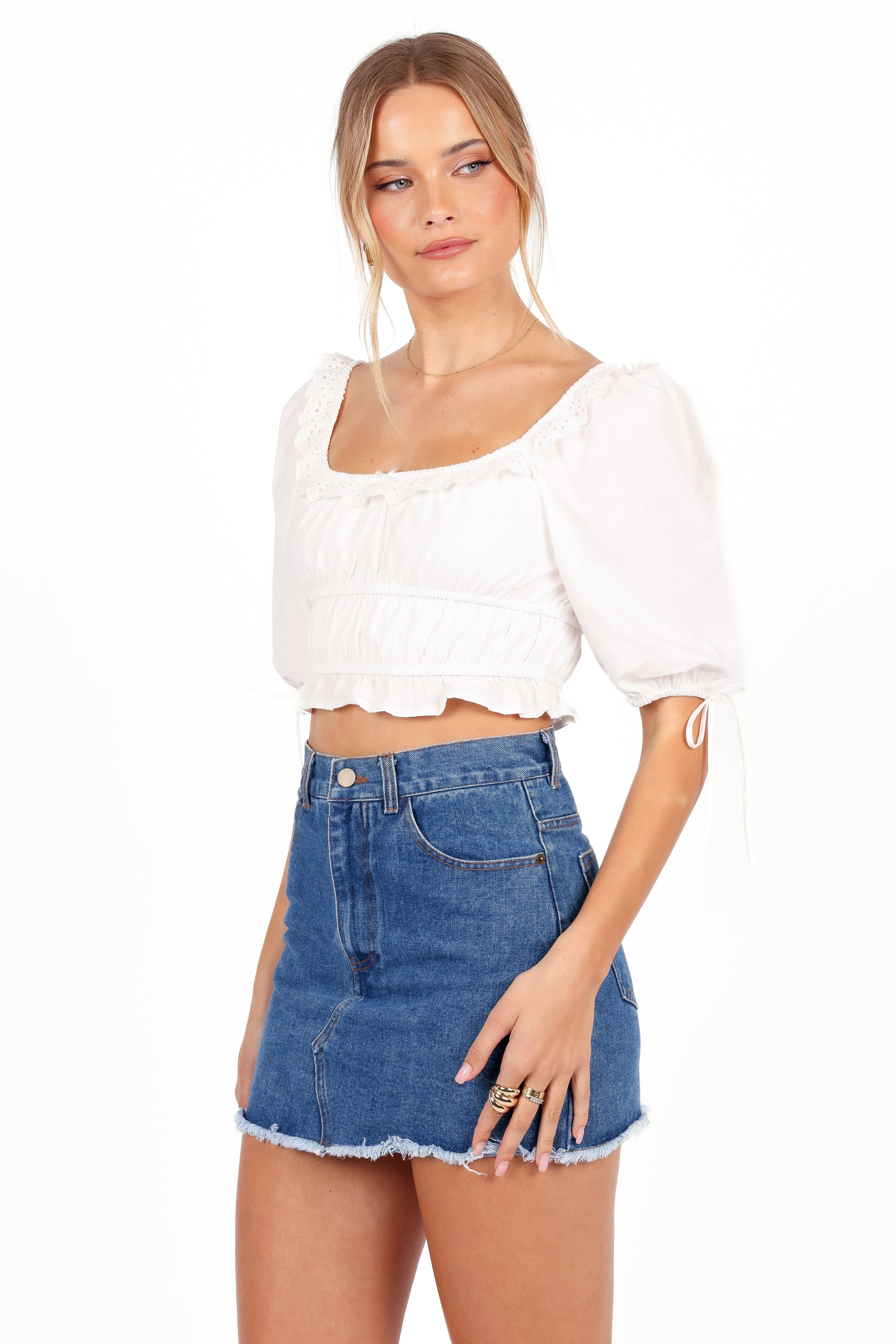 Abigail Top - White - Image 5