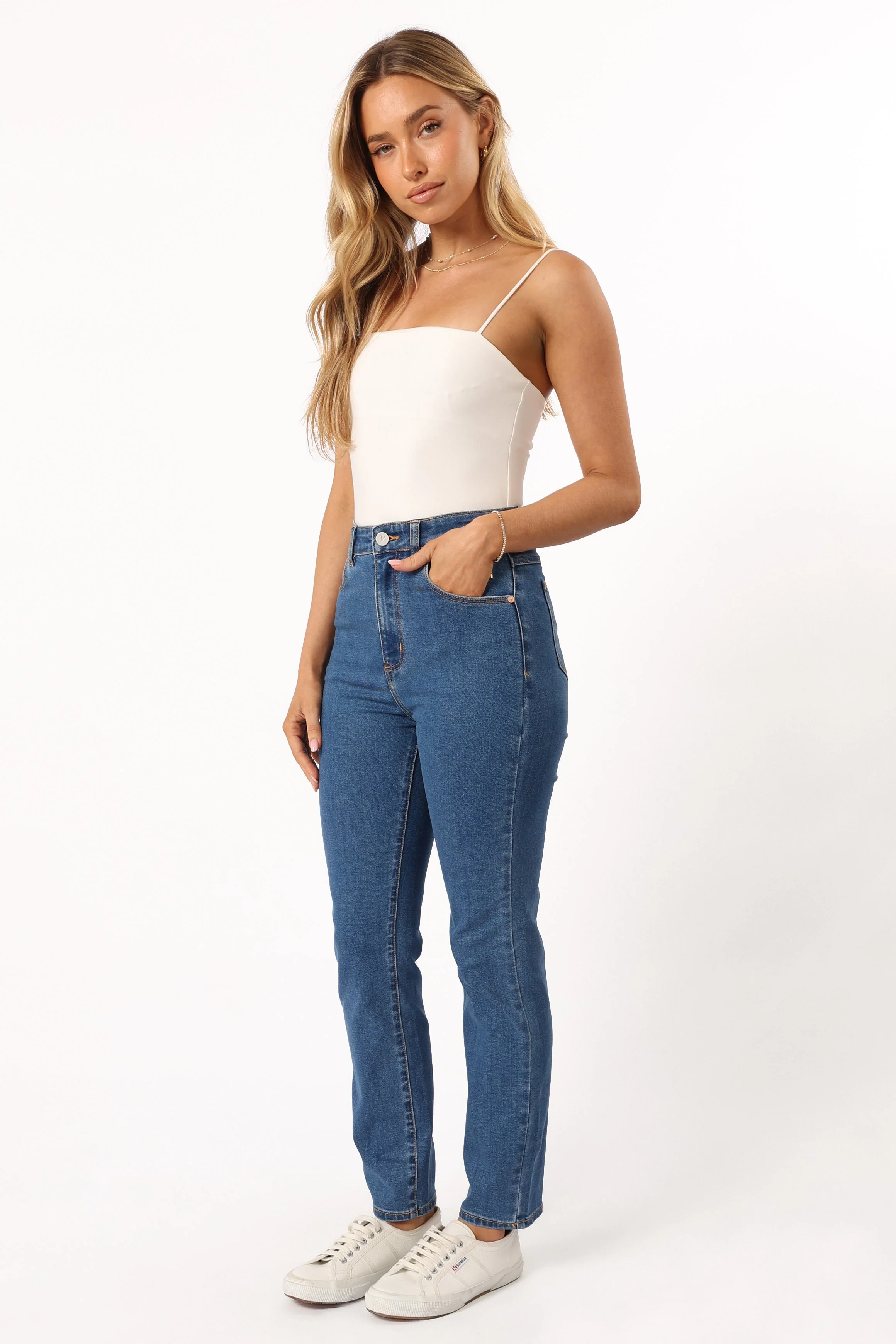 Abrand 94 High Slim Jeans - Liliana Mid Blue - Image 3