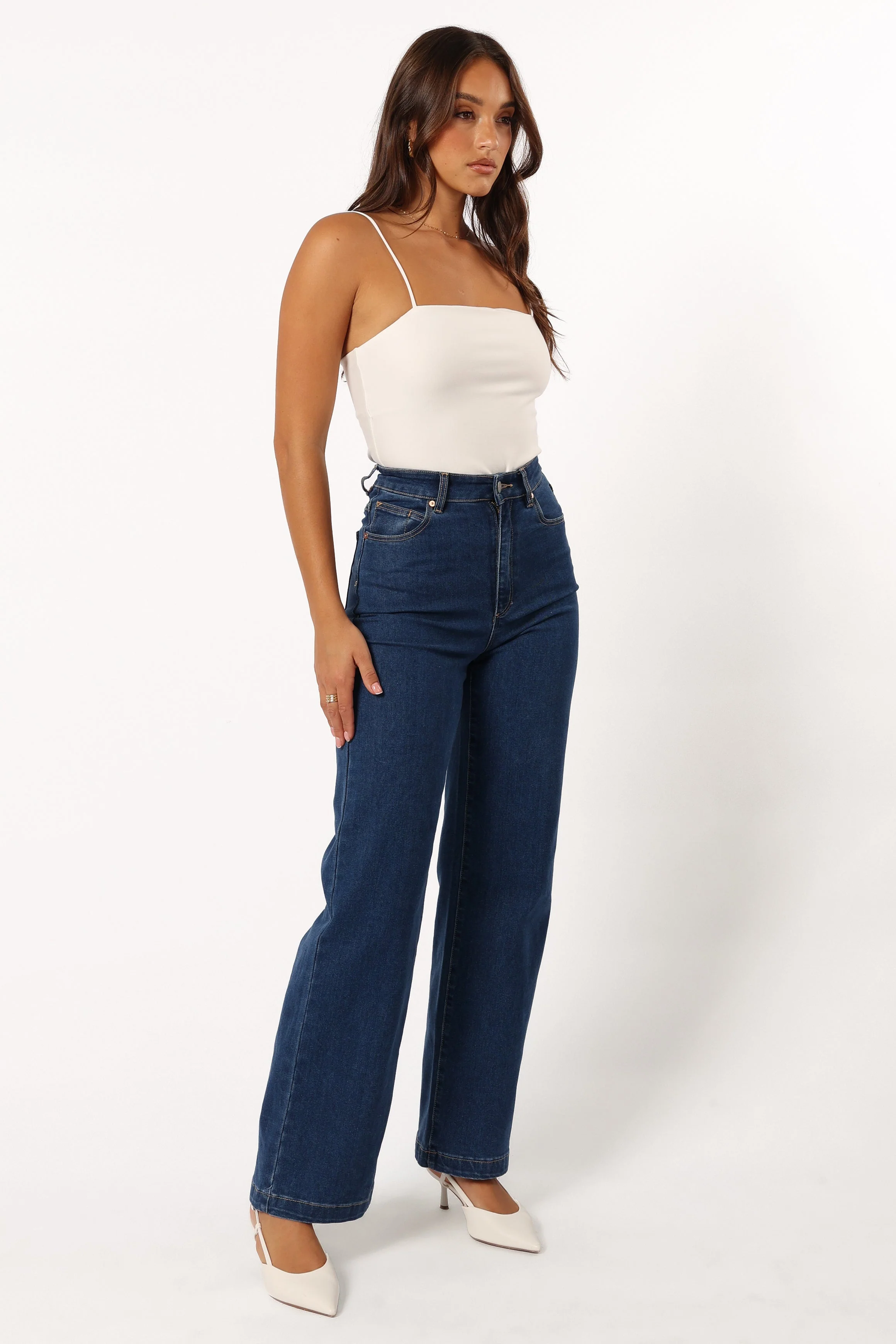 Abrand 94 High Wide Jeans - Ruth Mid Blue - Image 3