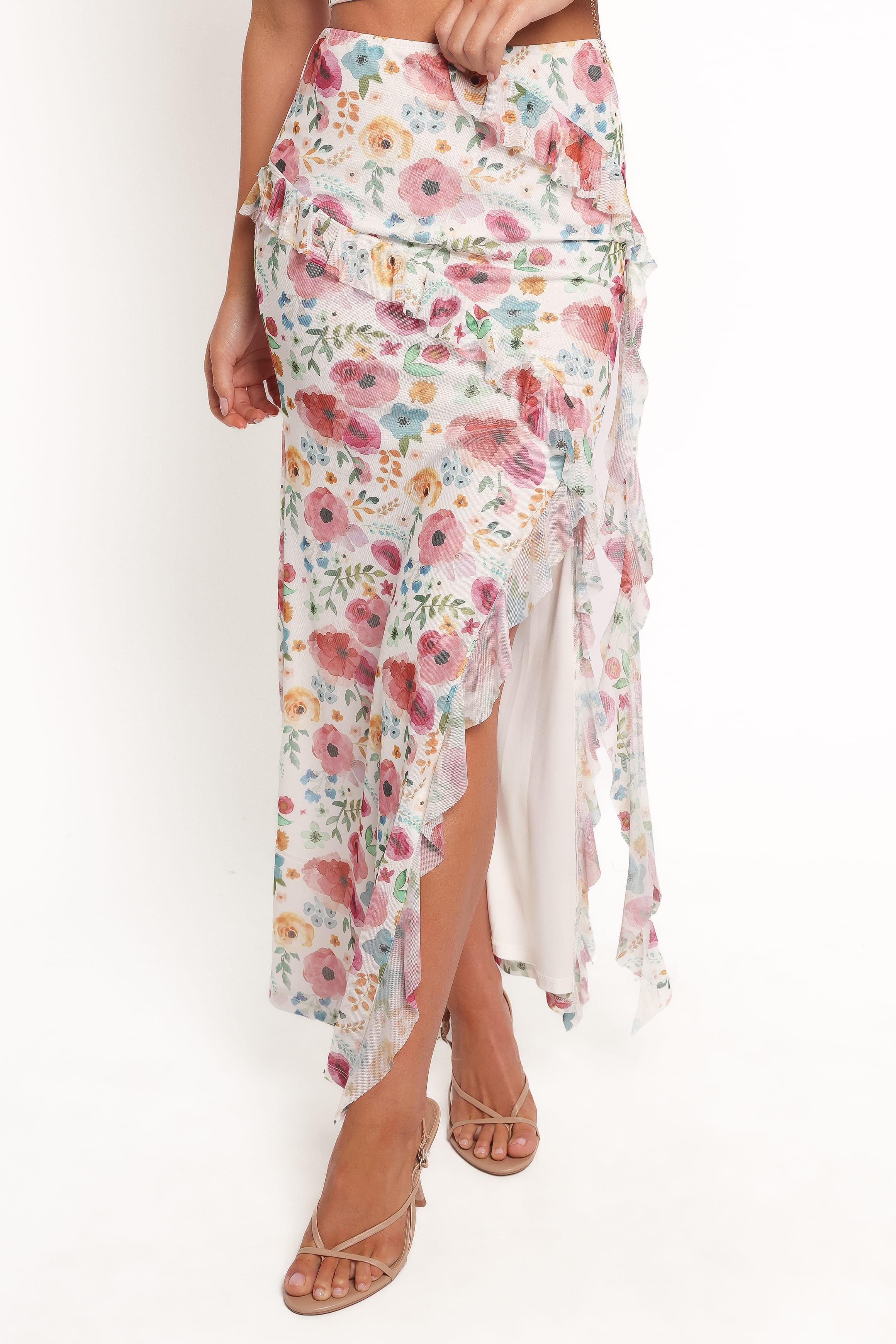 Acaia Skirt Set - Red Floral - Image 7