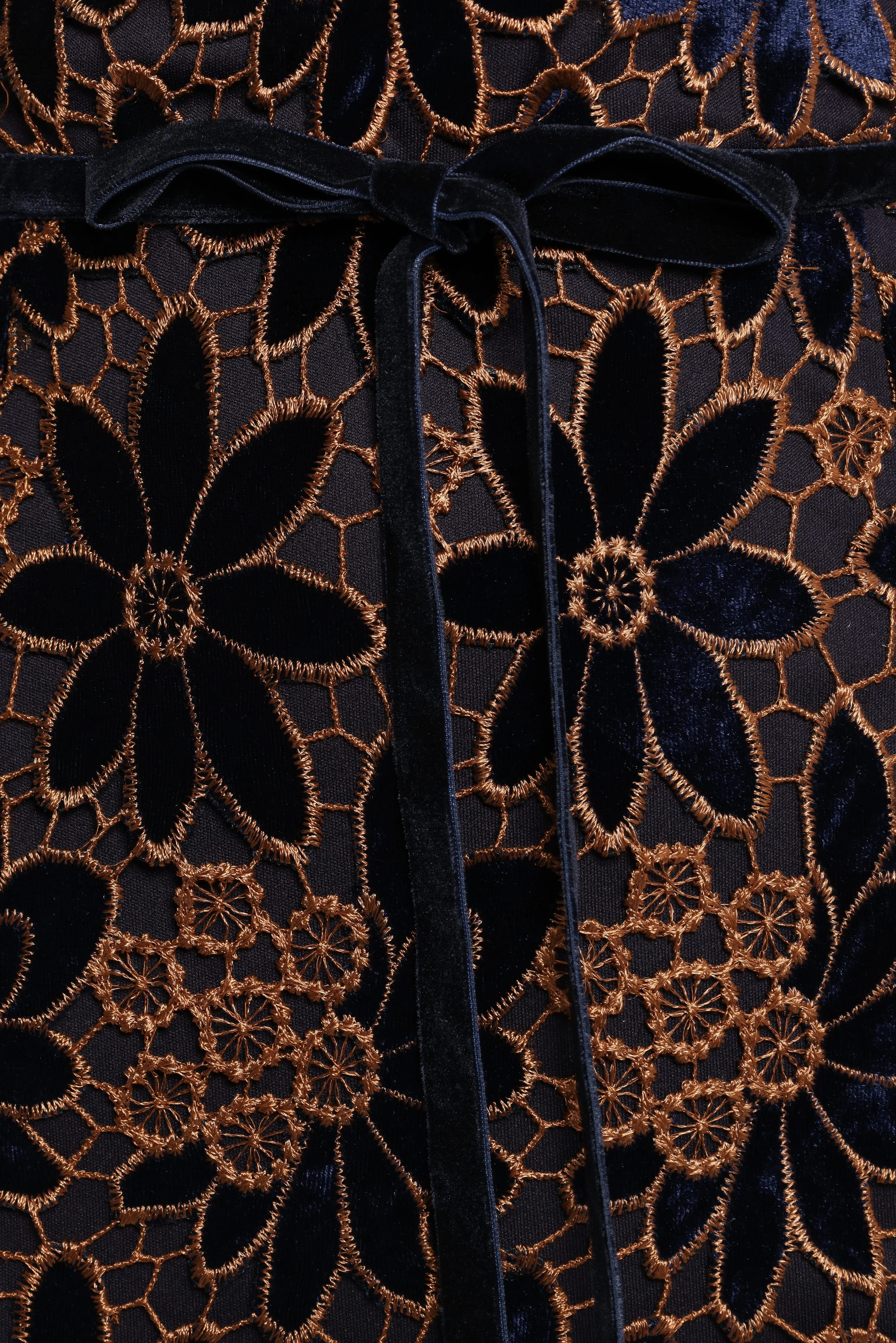 Alara Midi Dress - Navy - Image 8
