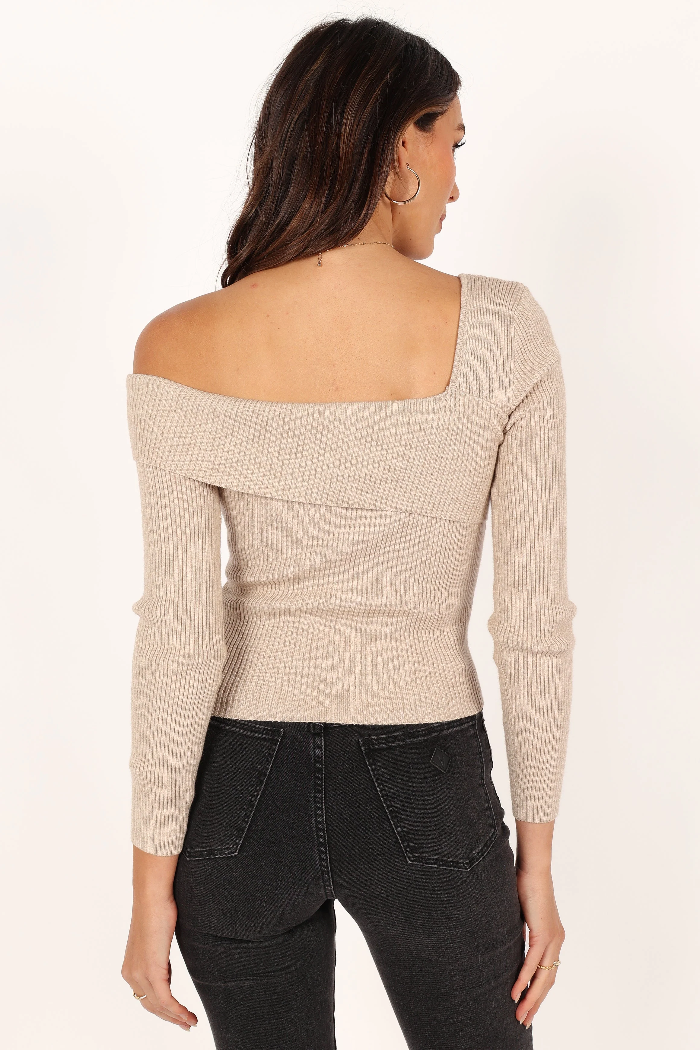 Aleena Knit Top - Oatmeal - Image 7