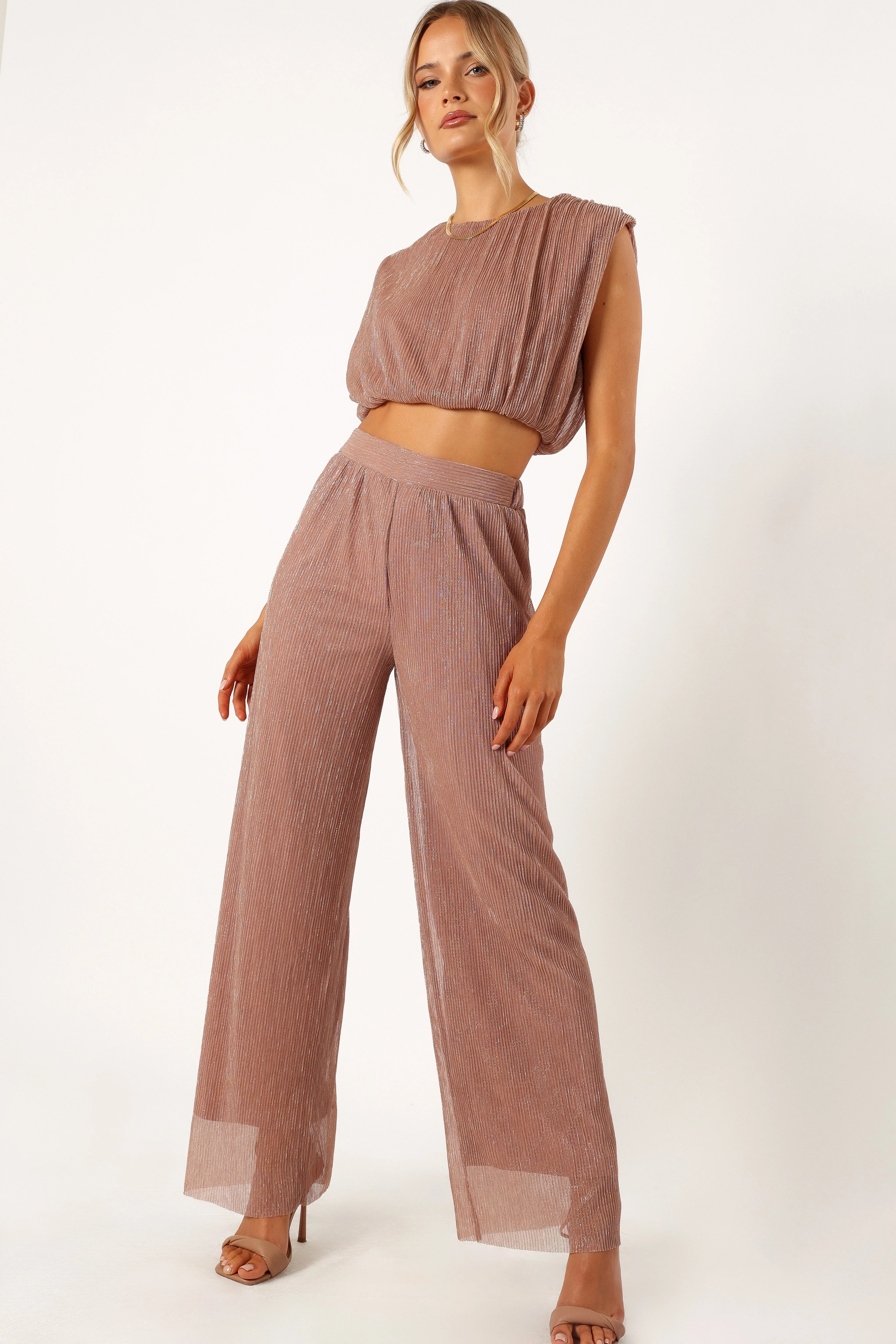 Alexia Two Piece Set - Dusty Rose