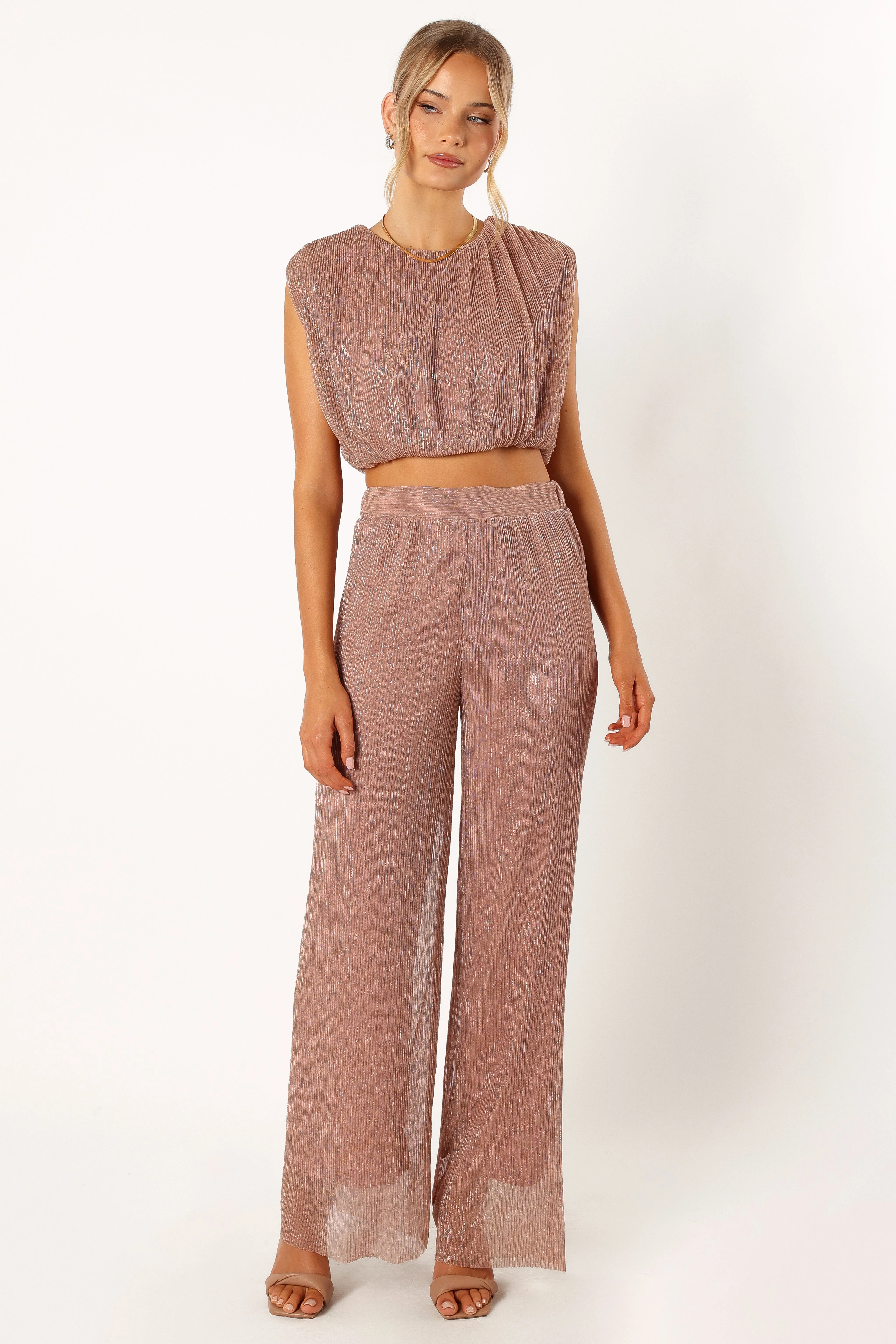 Alexia Two Piece Set - Dusty Rose - Image 2
