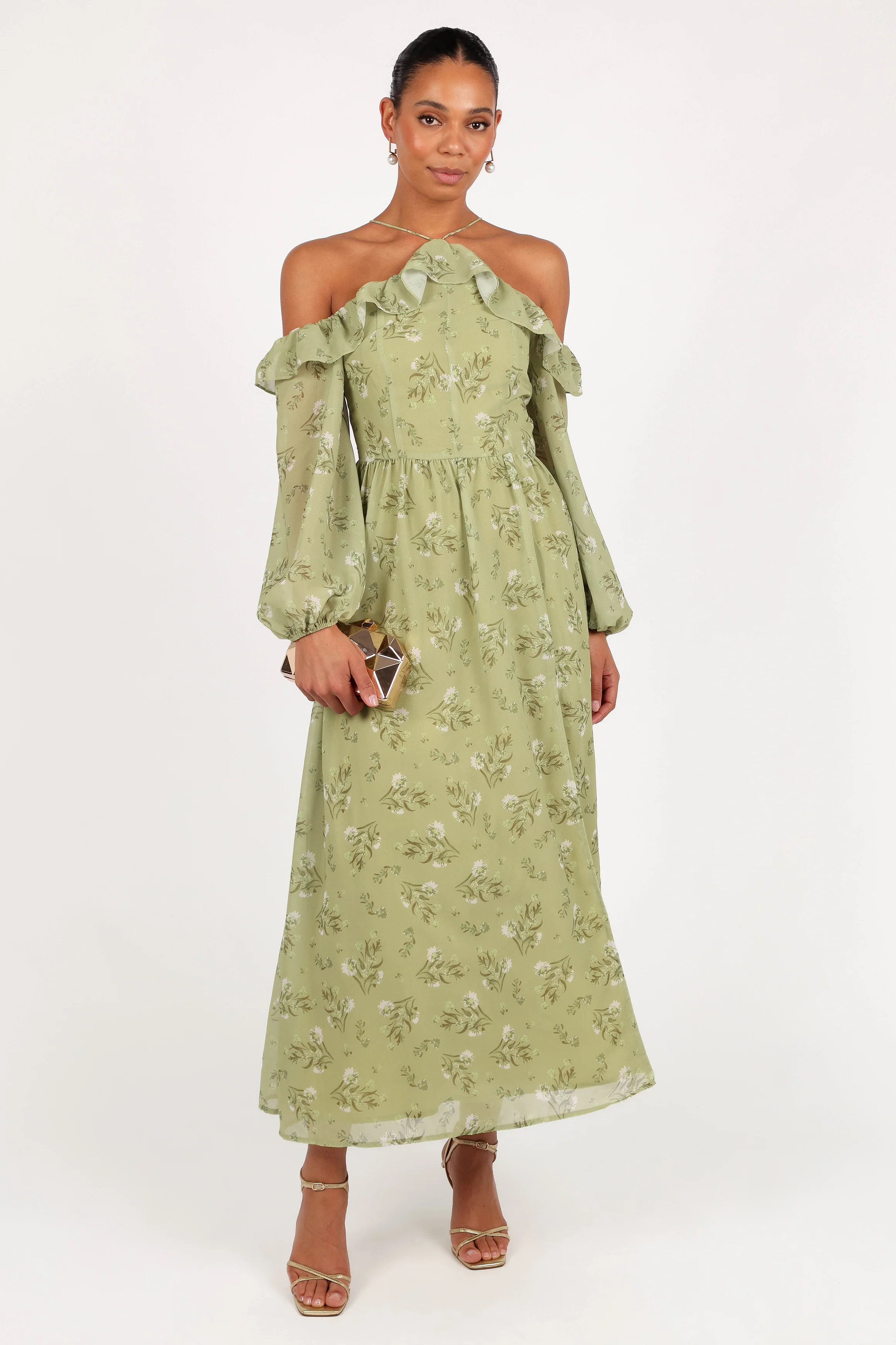 Alina Maxi Dress - Sage Botanica - Image 3