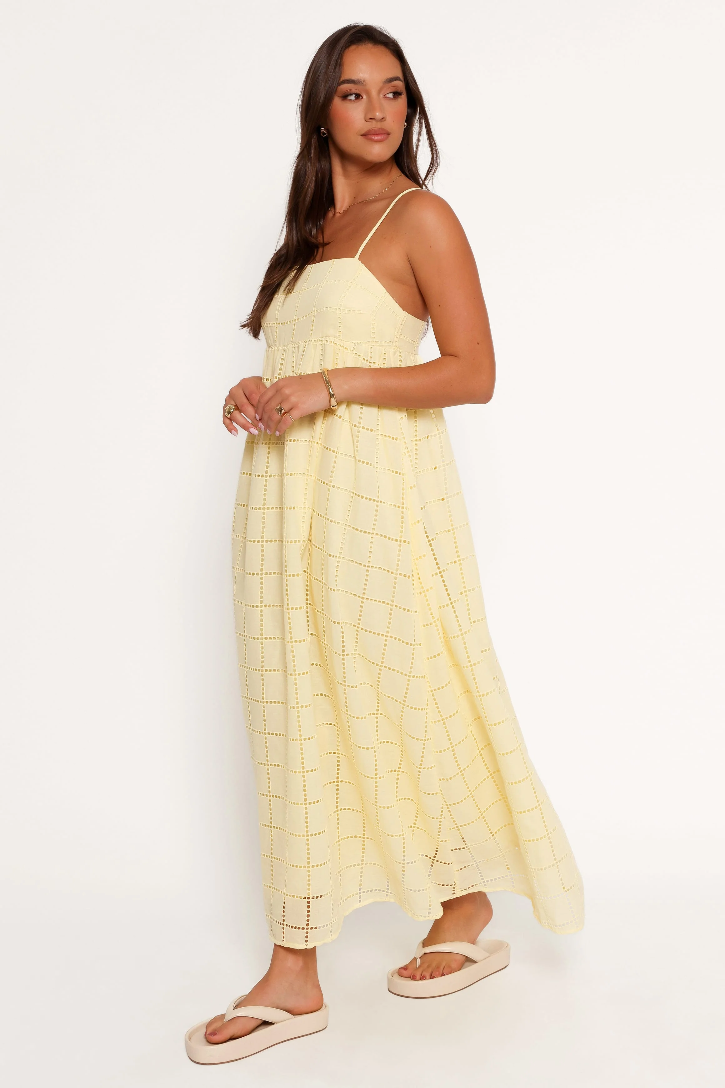 Alyah Maxi Dress - Butter Yellow - Image 5