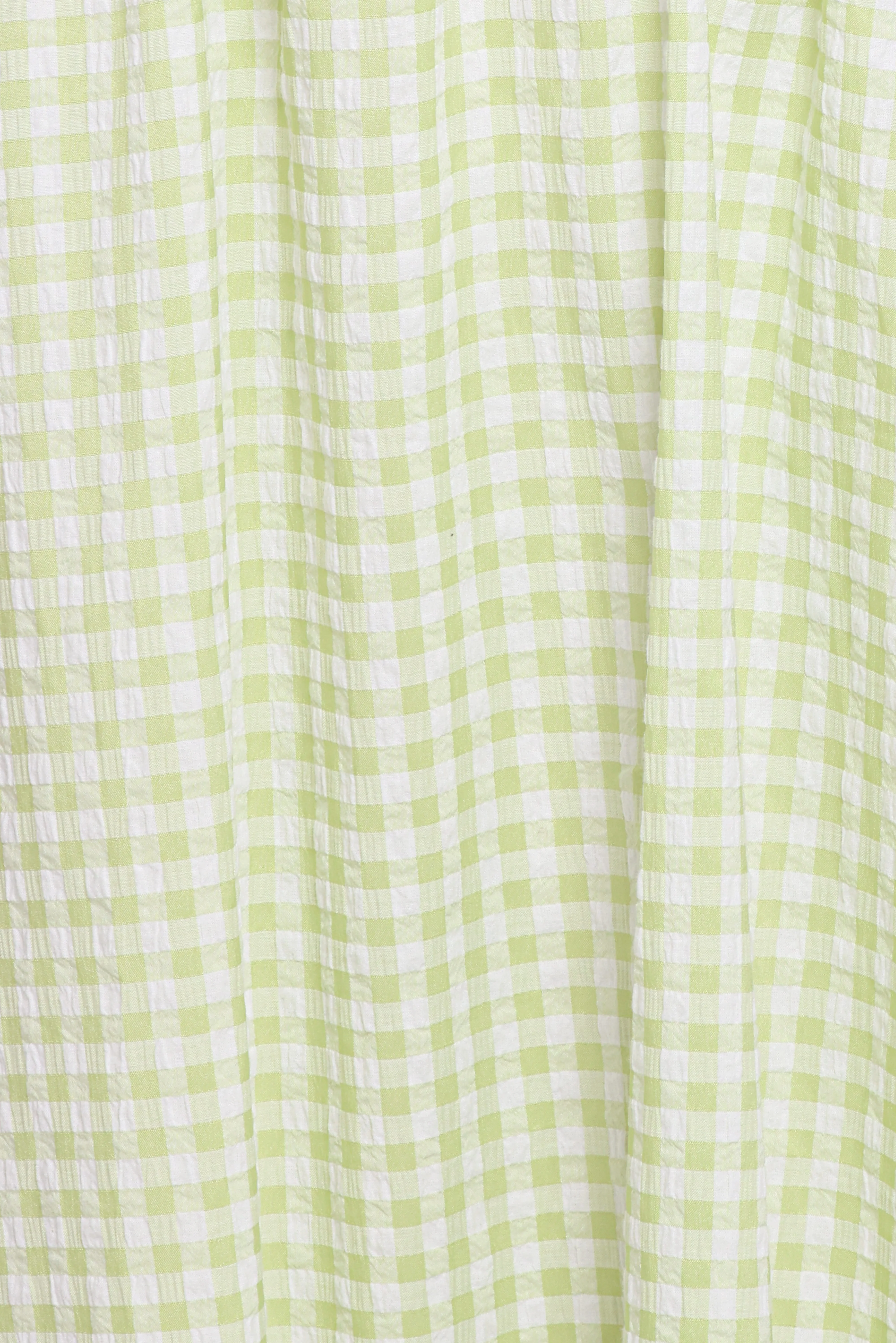 Amberlyn Maxi Dress - Green Gingham - Image 6