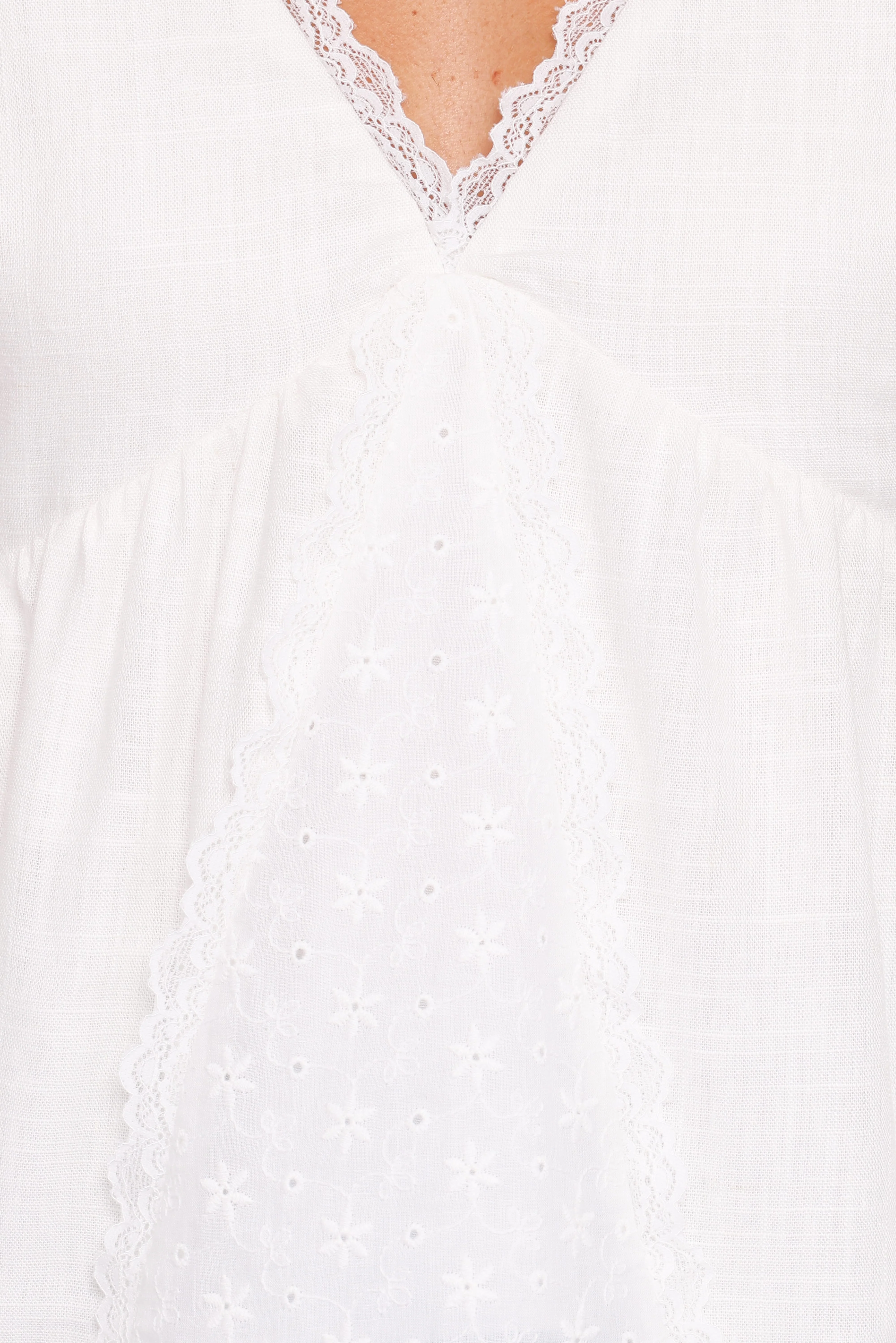 Aminta Top - White - Image 7