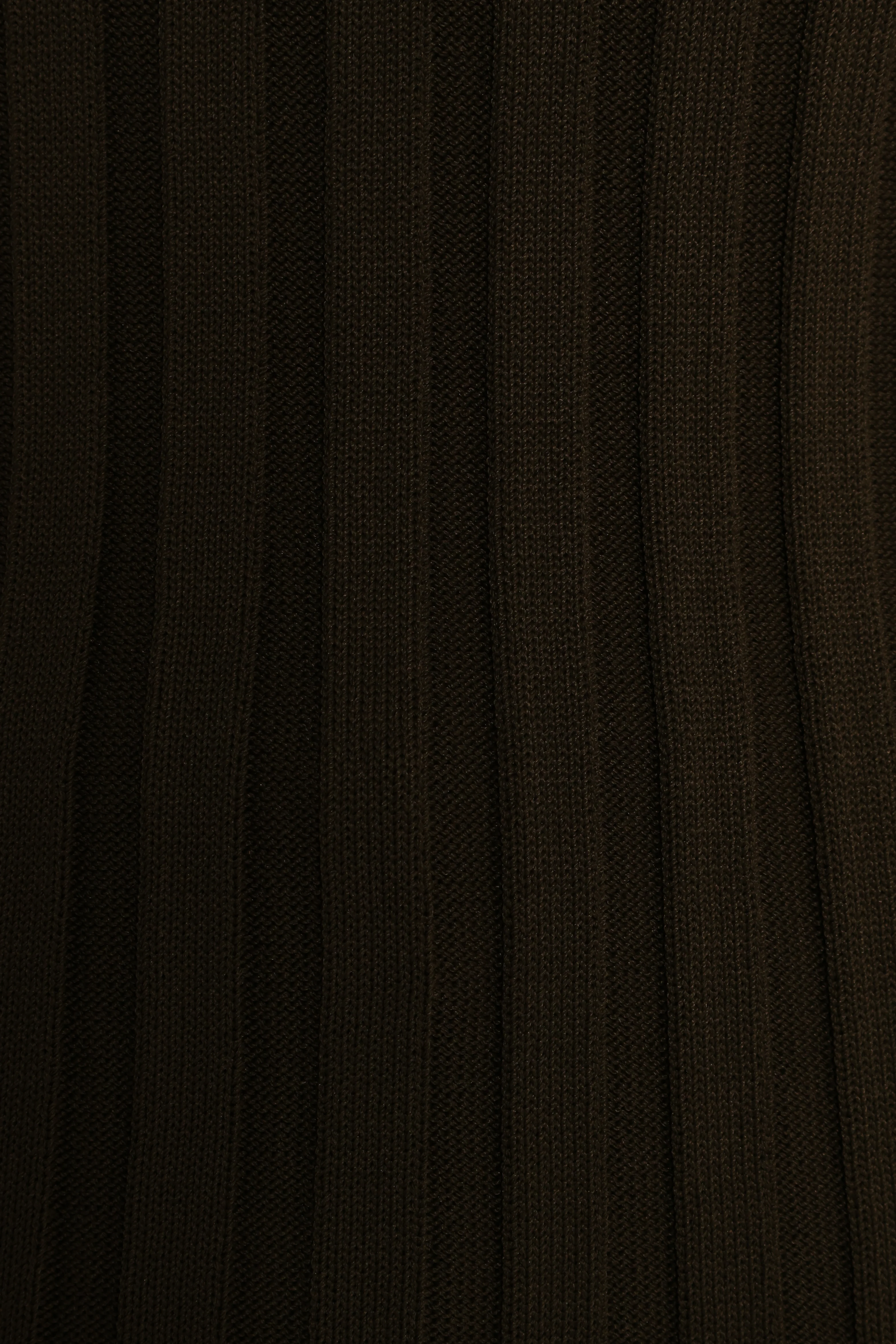 Aneesa Wide Rib Knit Top - Dark Olive - Image 7