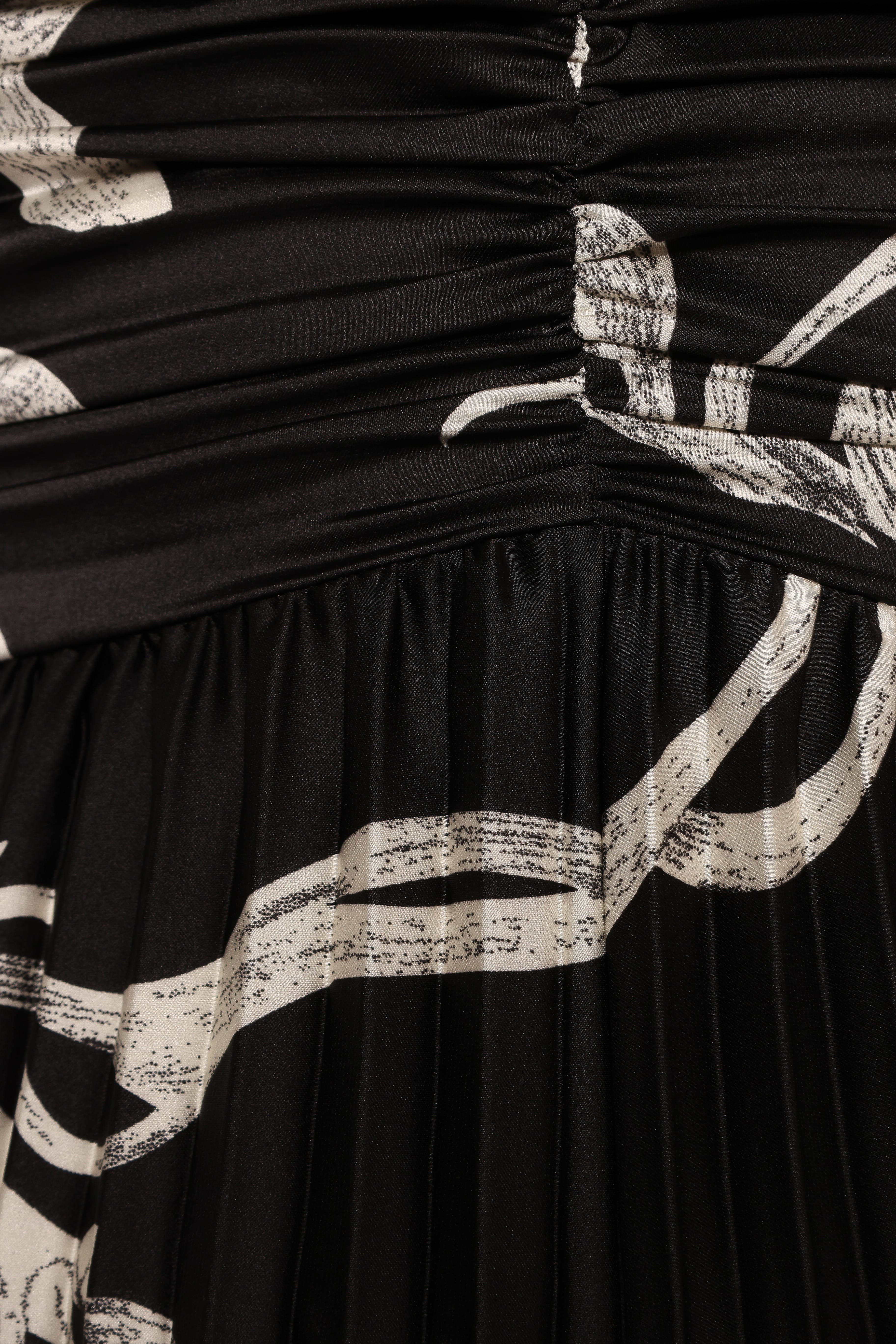 Angelique Pleated Jumpsuit - Black Floral - Image 6