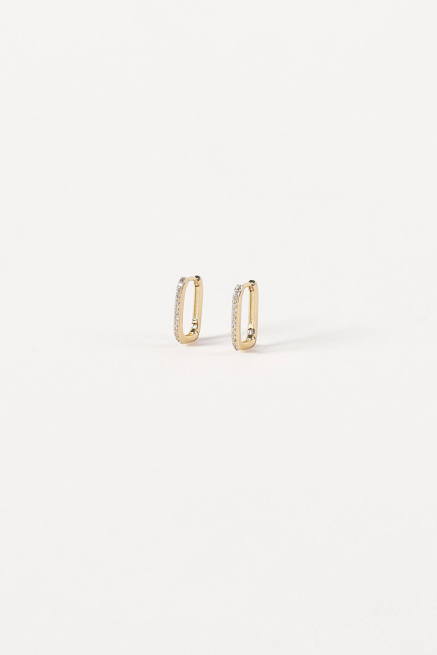 Anisa Hoop Earrings - Gold - Image 2