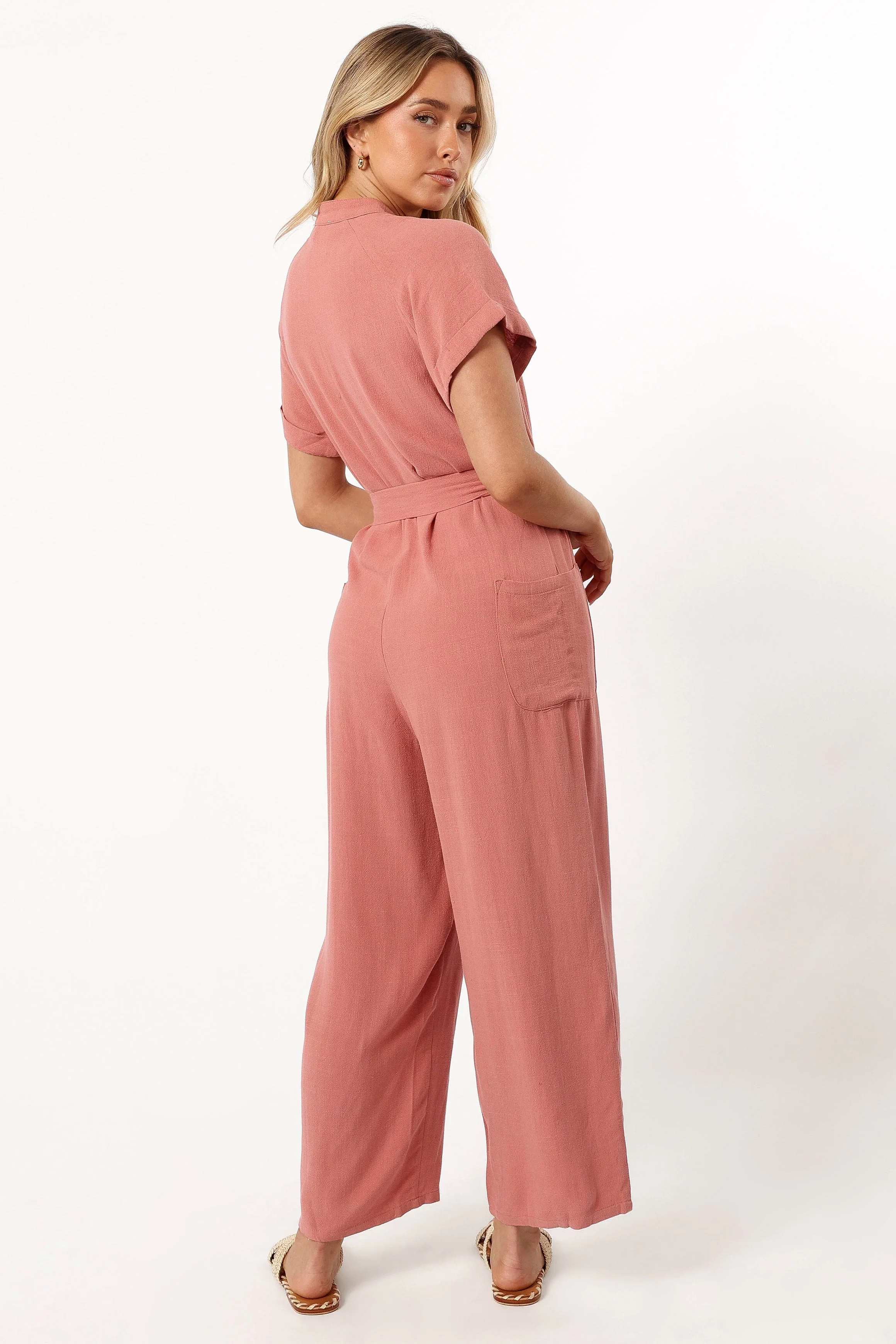 Archie Jumpsuit - Pink - Image 4
