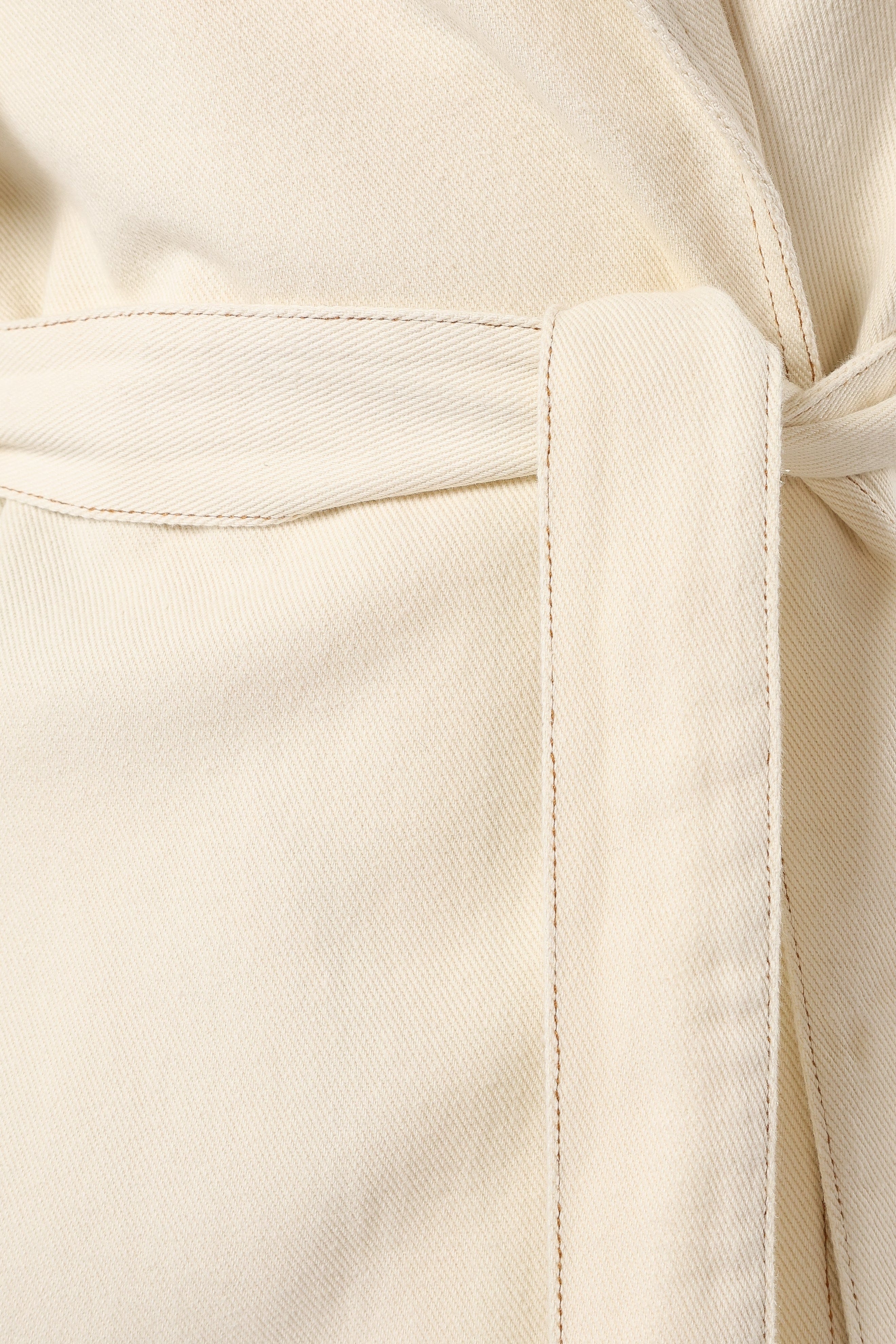 Ariana Trench Coat - Ecru - Image 9