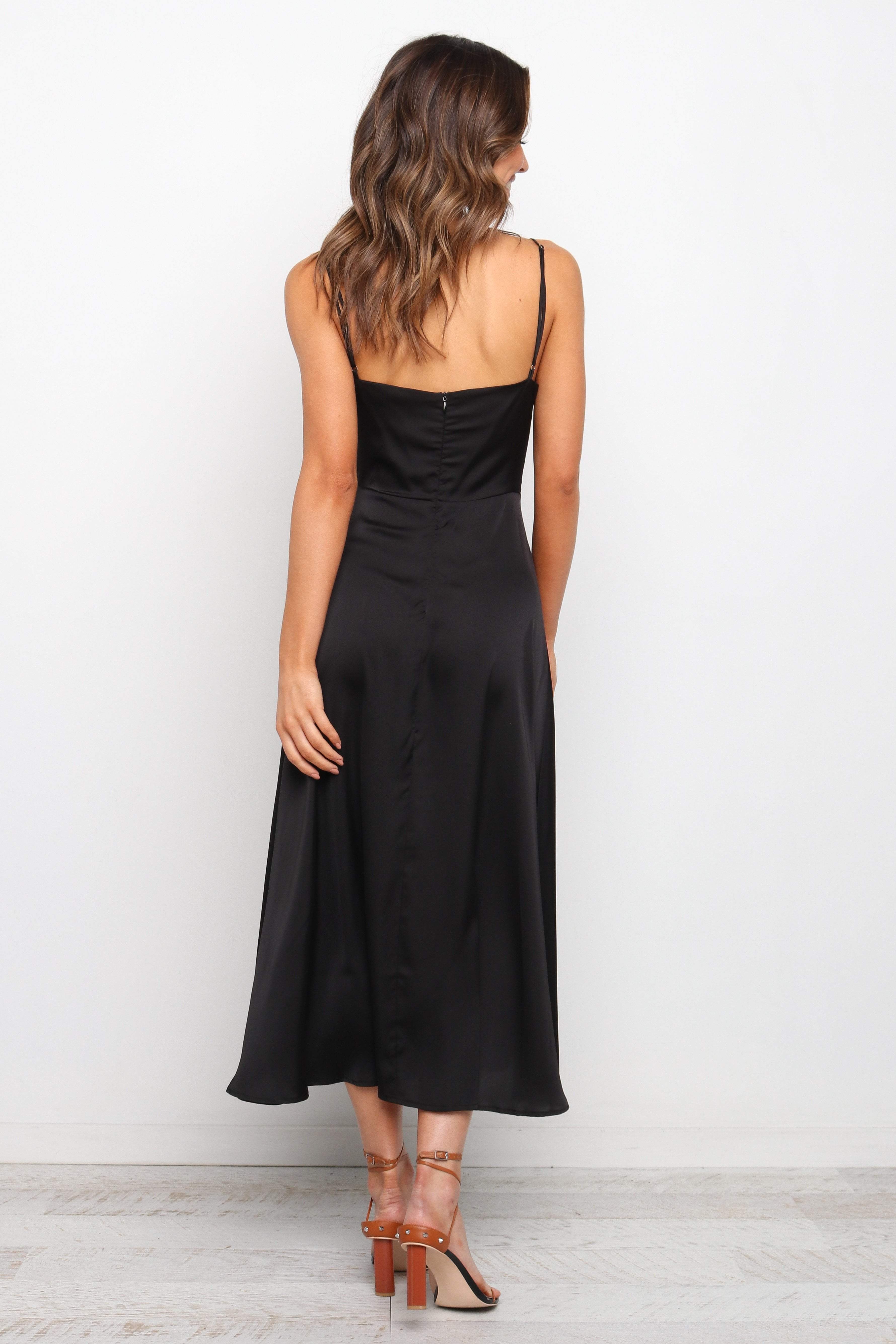 Ariel Dress - Black - Image 8