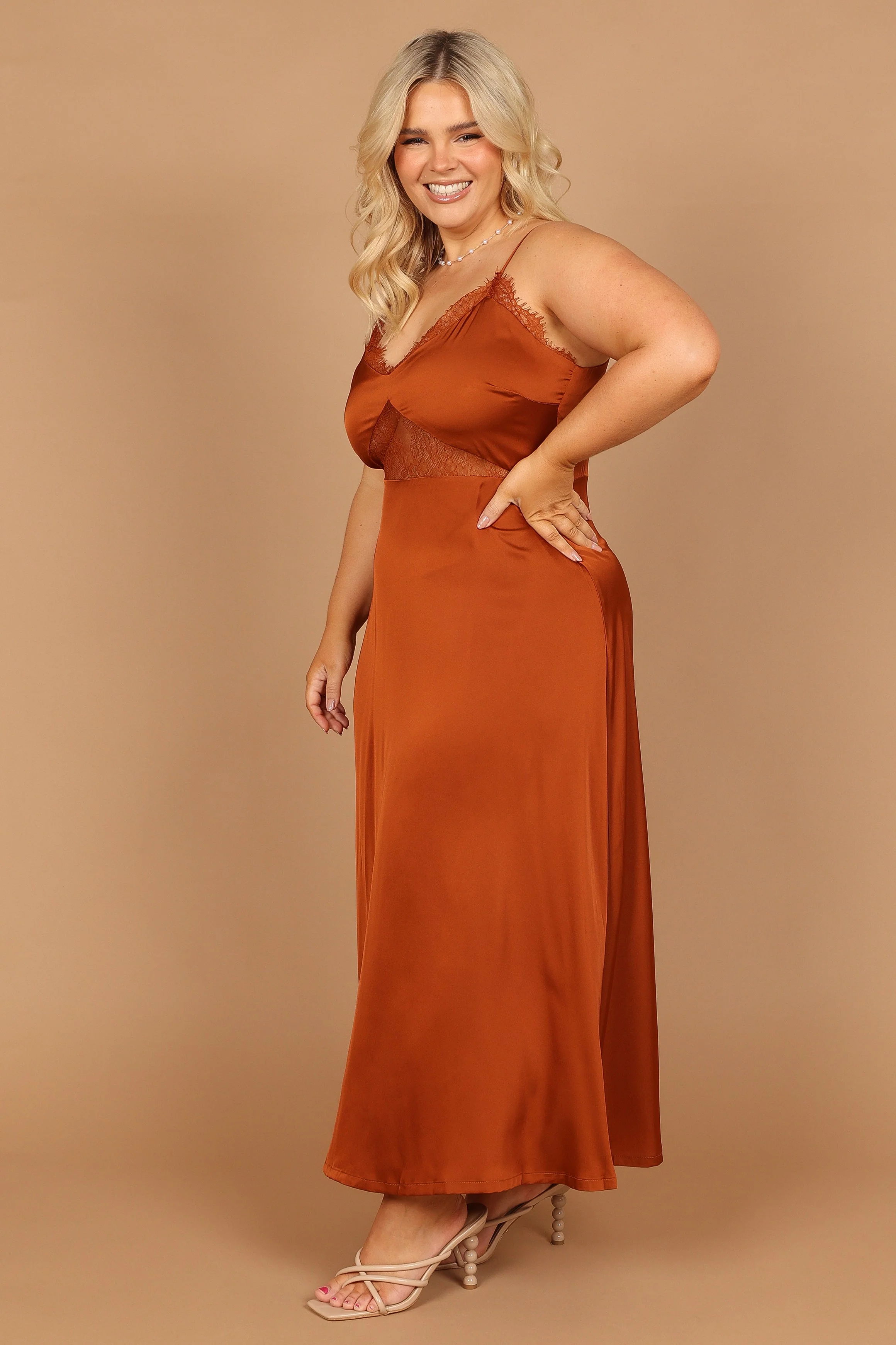 Ariel Dress - Rust - Image 6