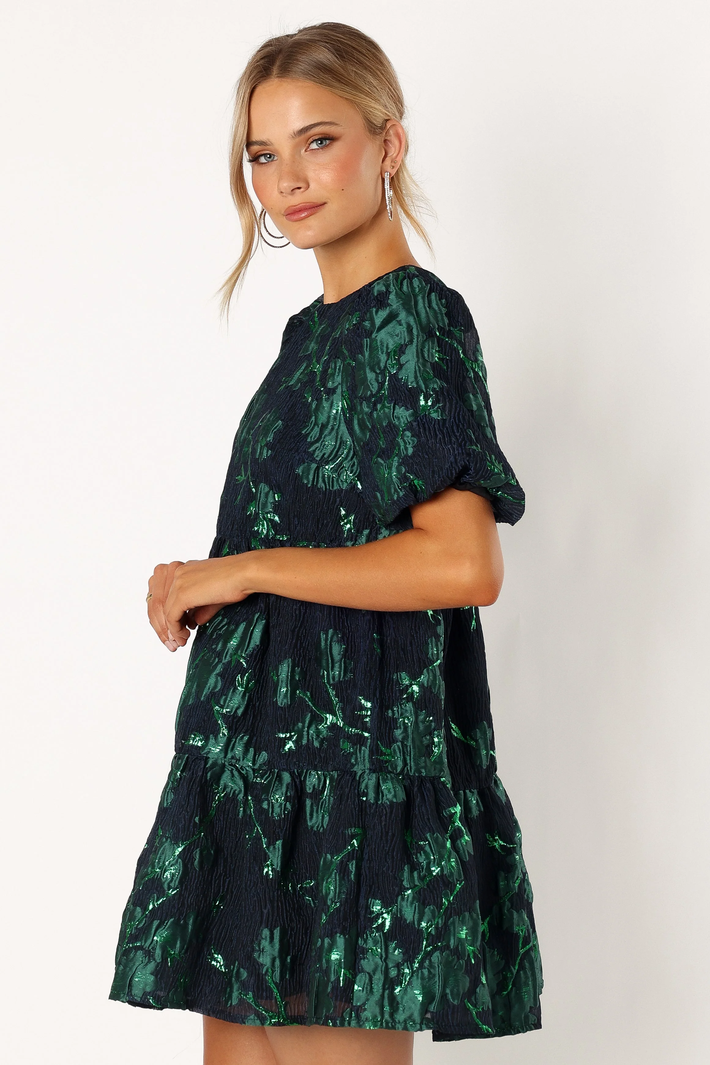 Arwen Mini Dress - Navy - Image 4