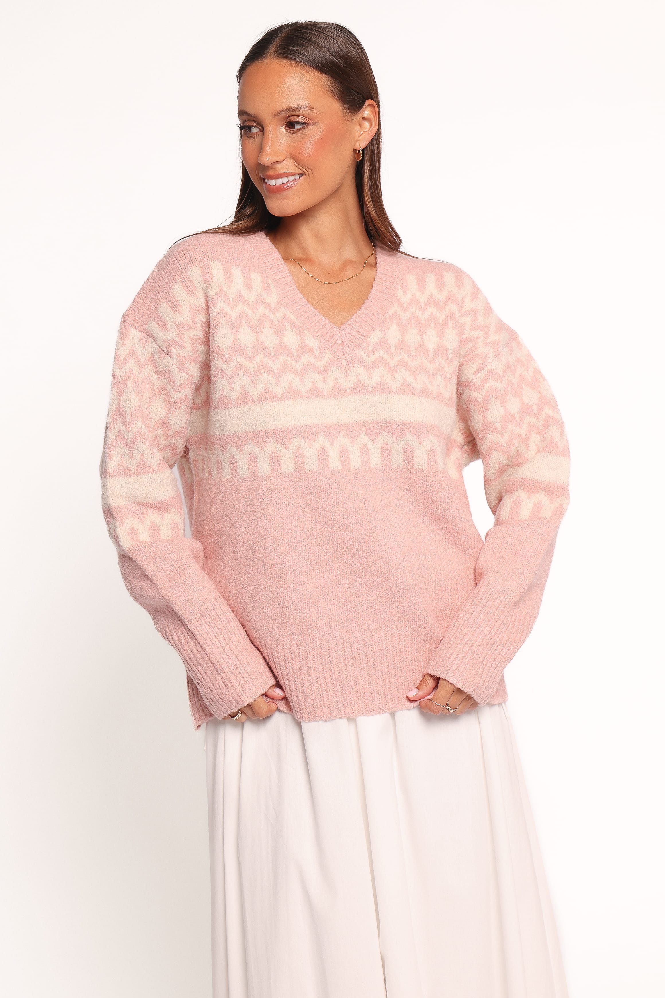 Astrid Sweater - Pink - Image 6