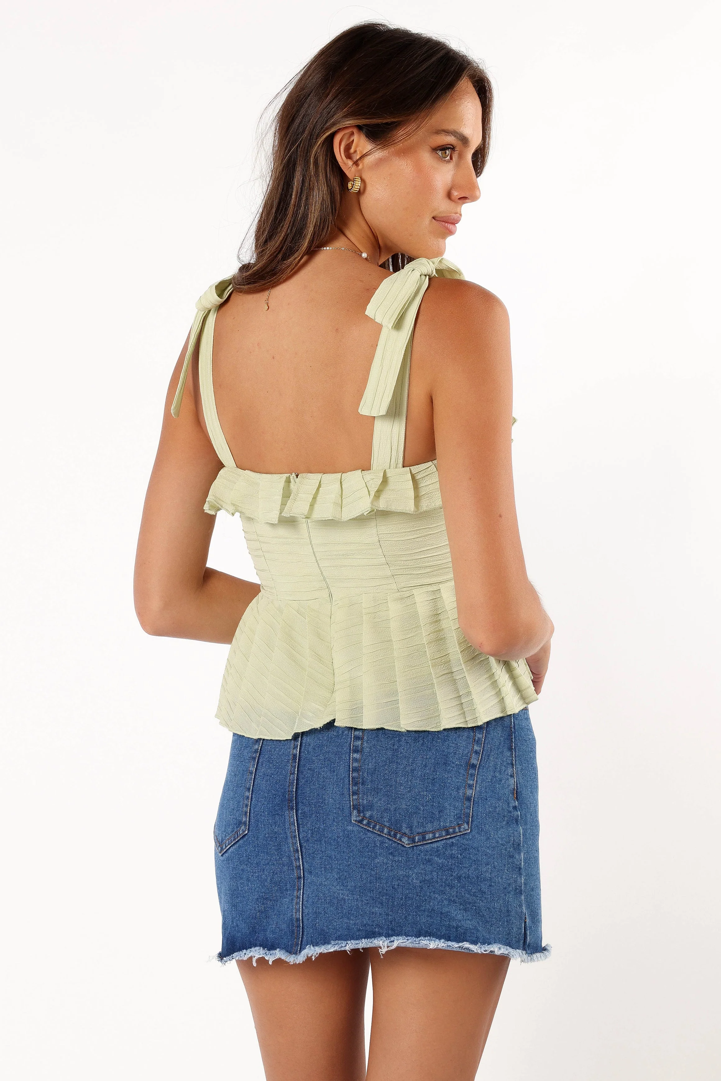 Aubree Top - Sage - Image 5