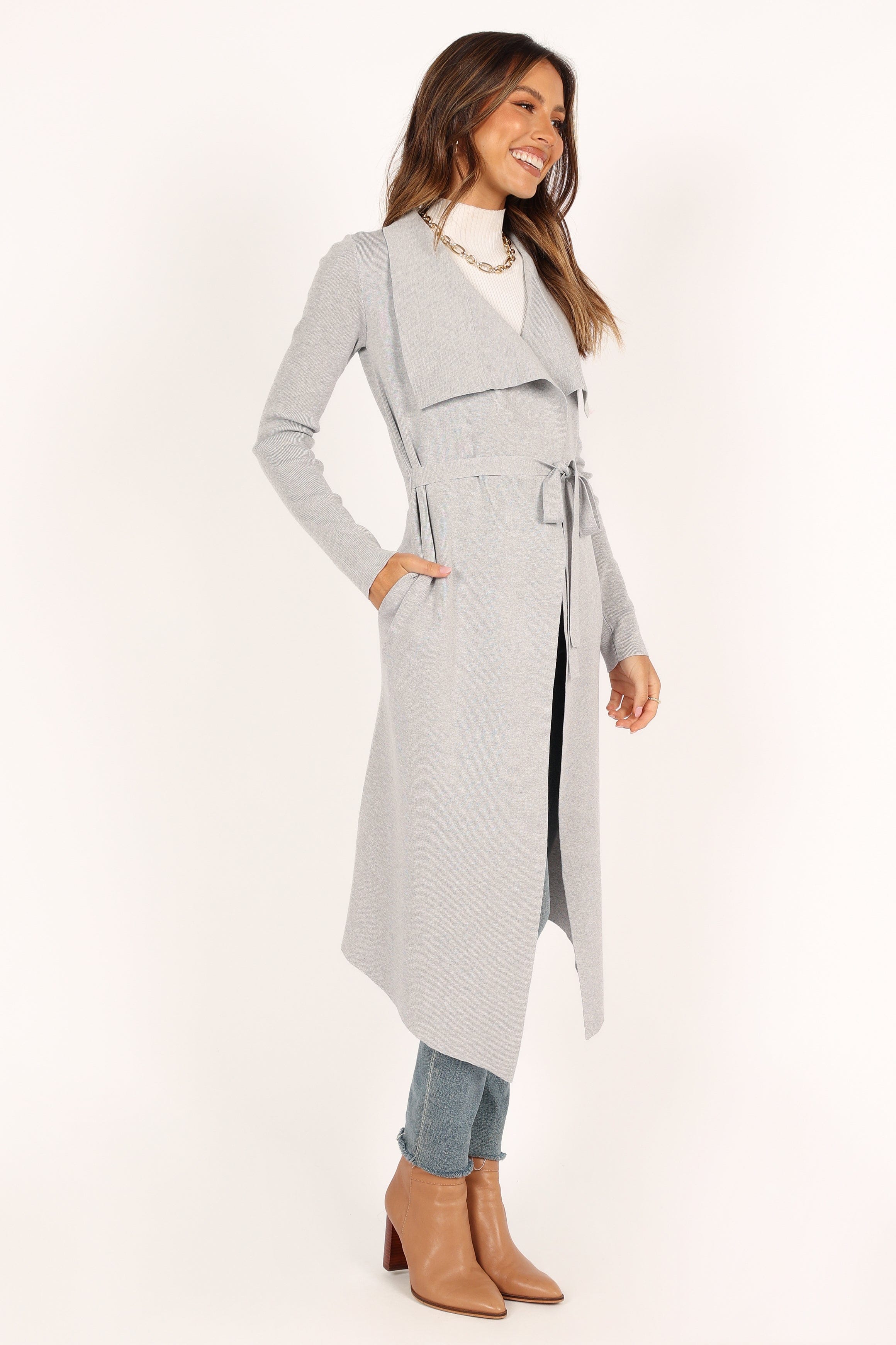 Audrina Cardigan - Grey - Image 6
