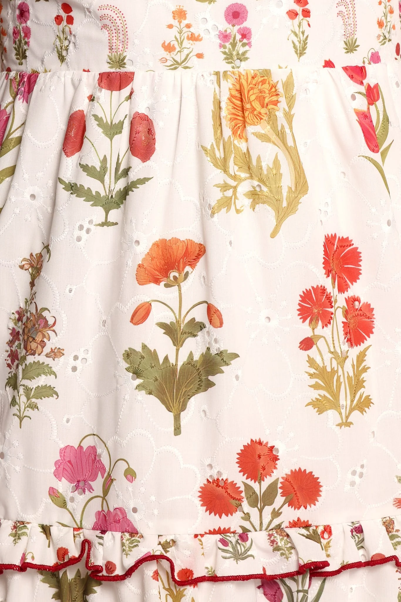 Aurelia Maxi Dress - White Floral - Image 7