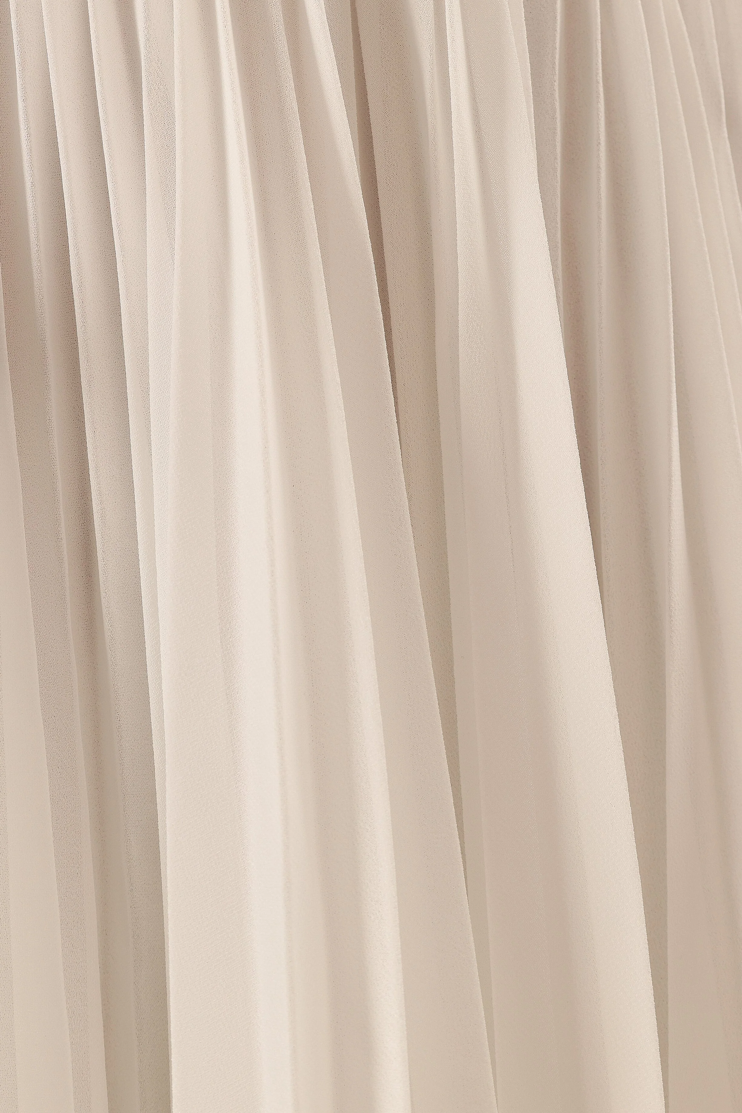 Austen Strapless Dress - Off White - Image 7