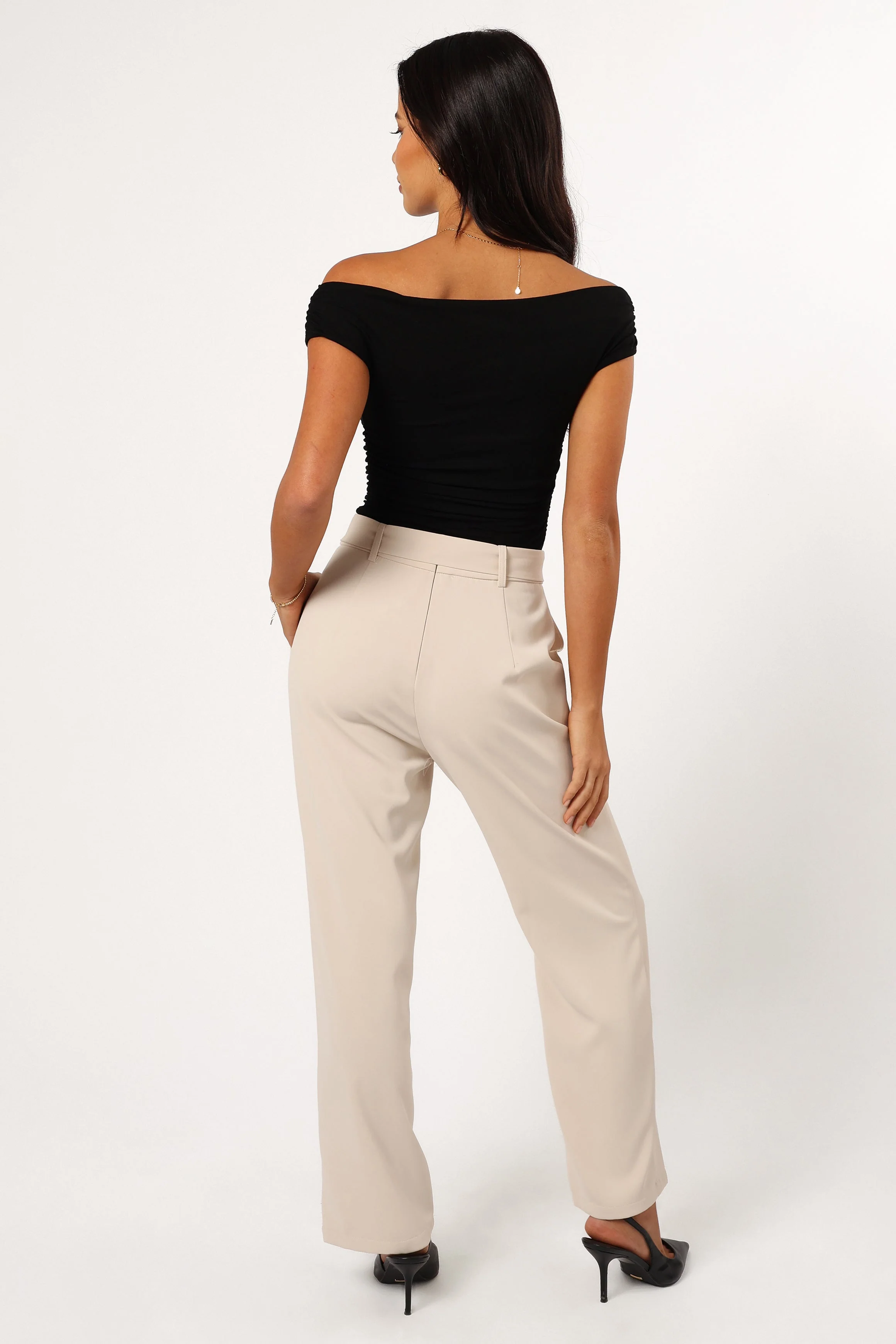 Averie Pant - Beige - Image 4