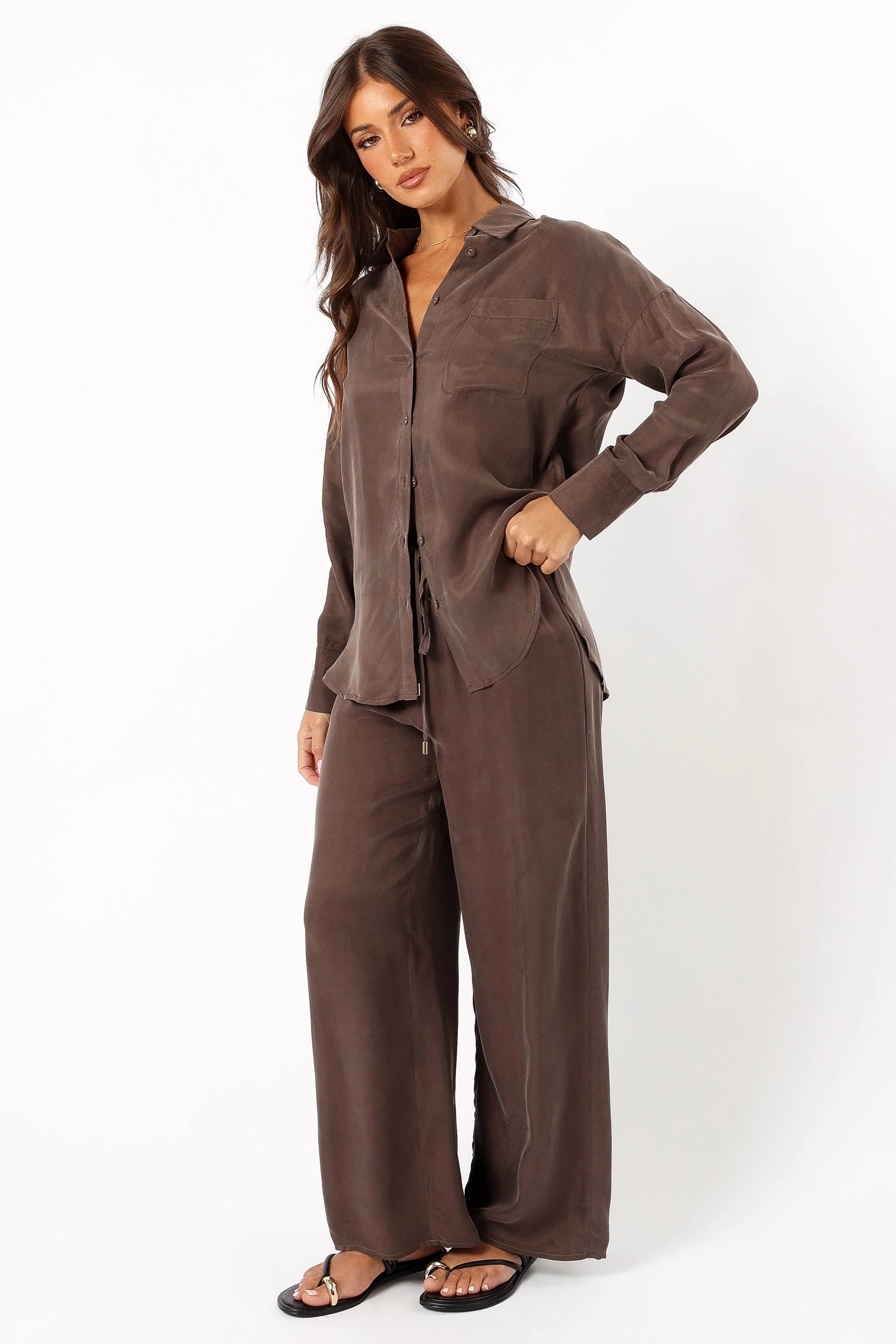Azalea Pant - Brown - Image 2