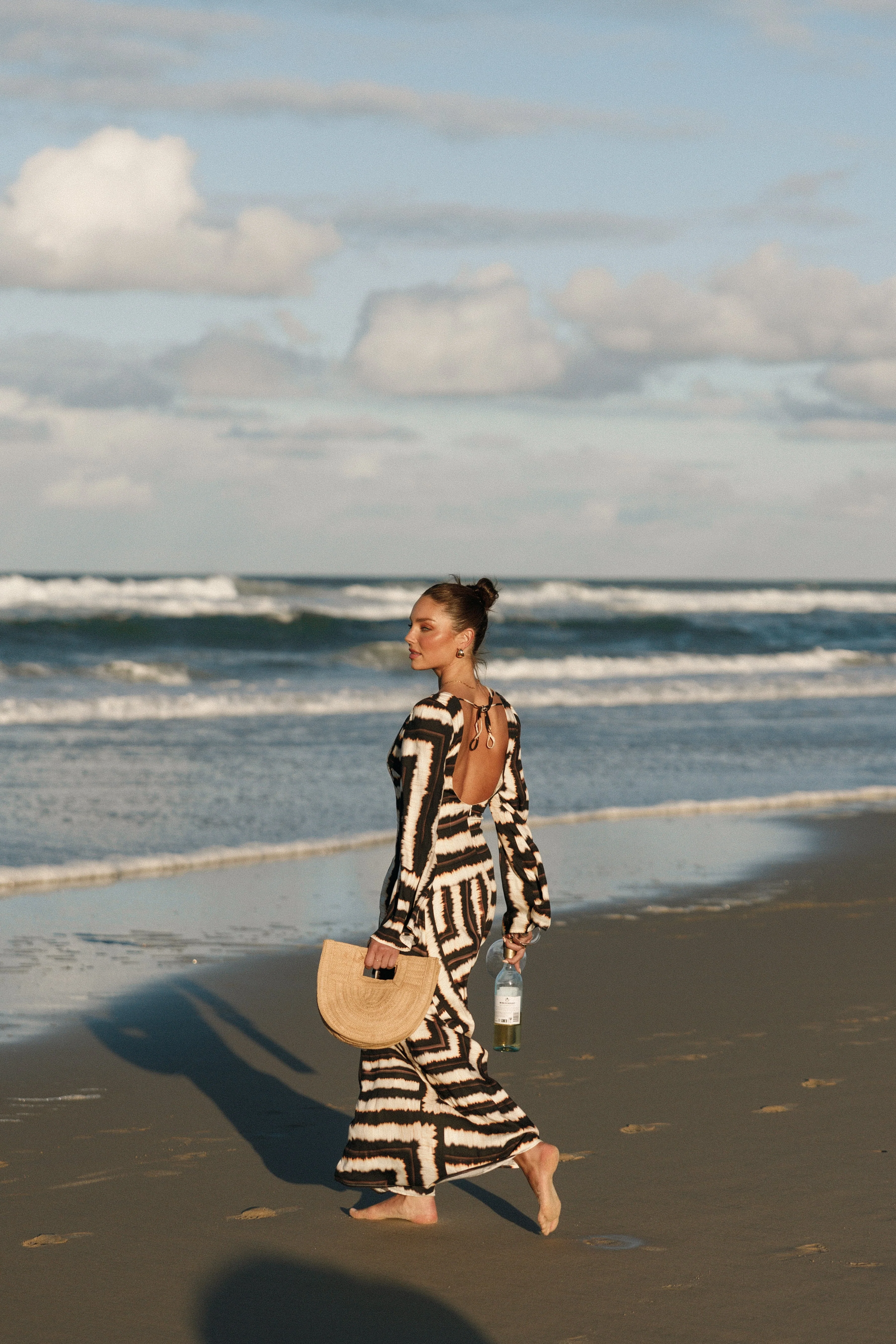 Azure Maxi Dress - Noria Print - Image 9