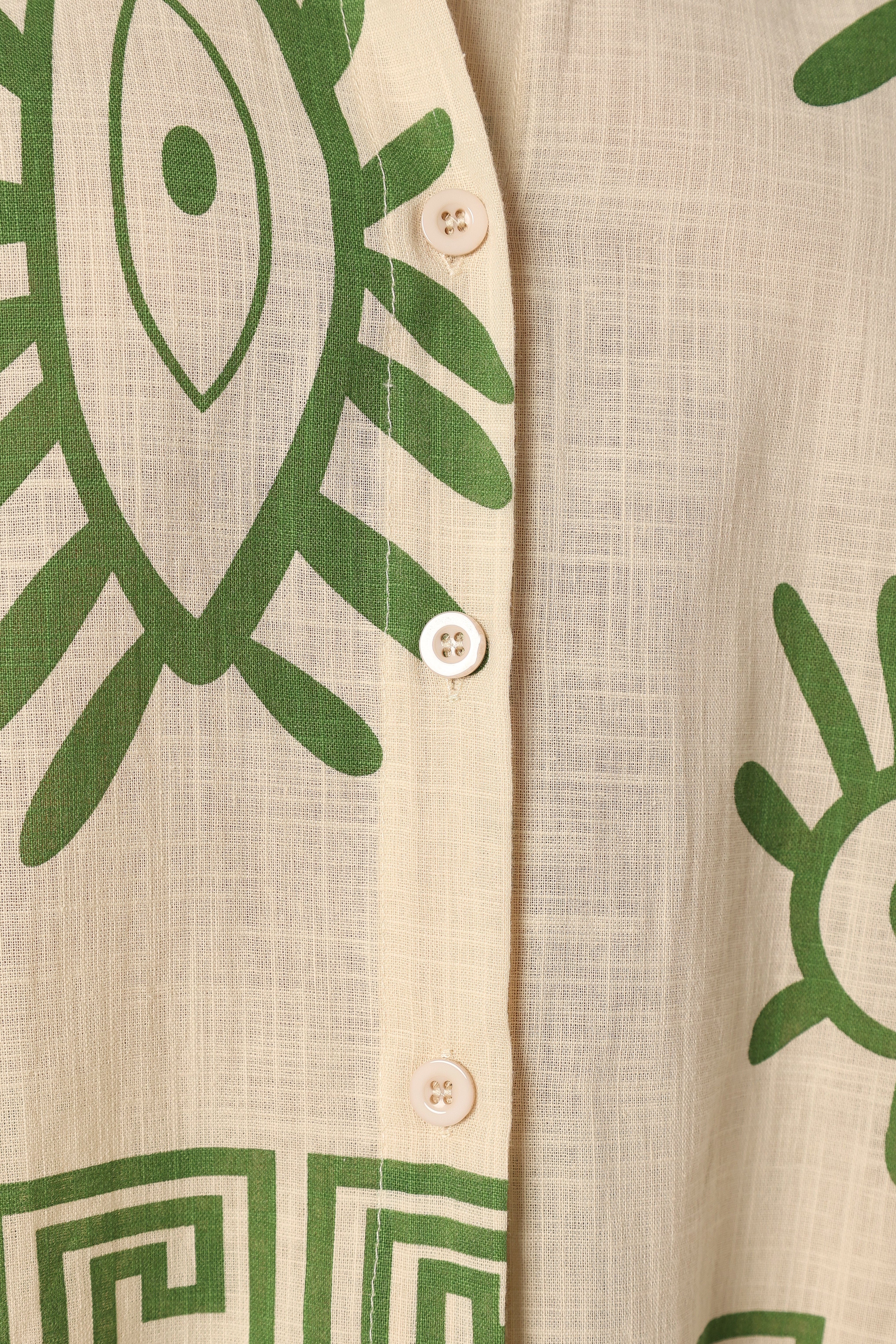 Baci Short Set - Beige Green - Image 7