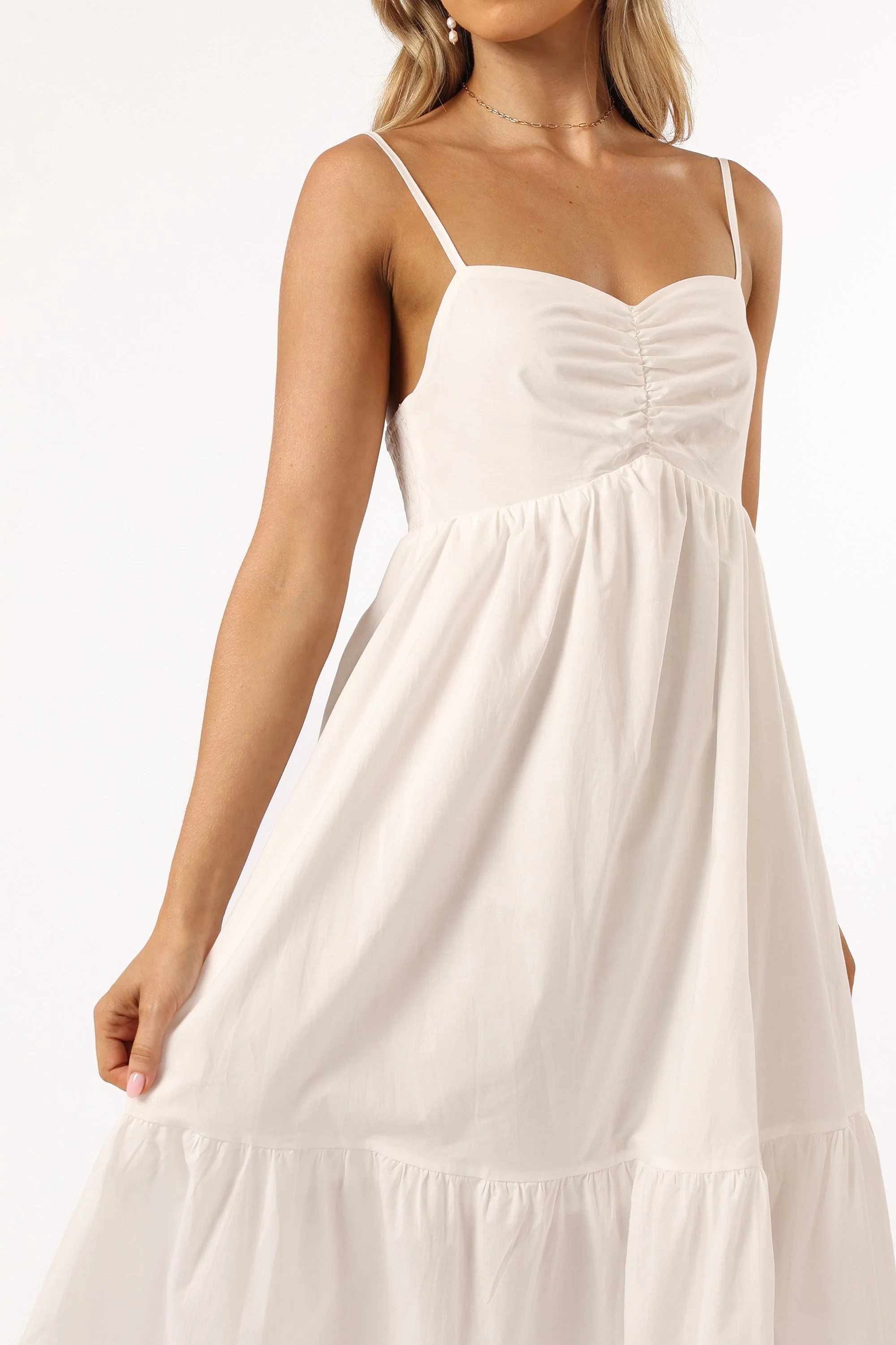 Bailey Maxi Dress - White - Image 2
