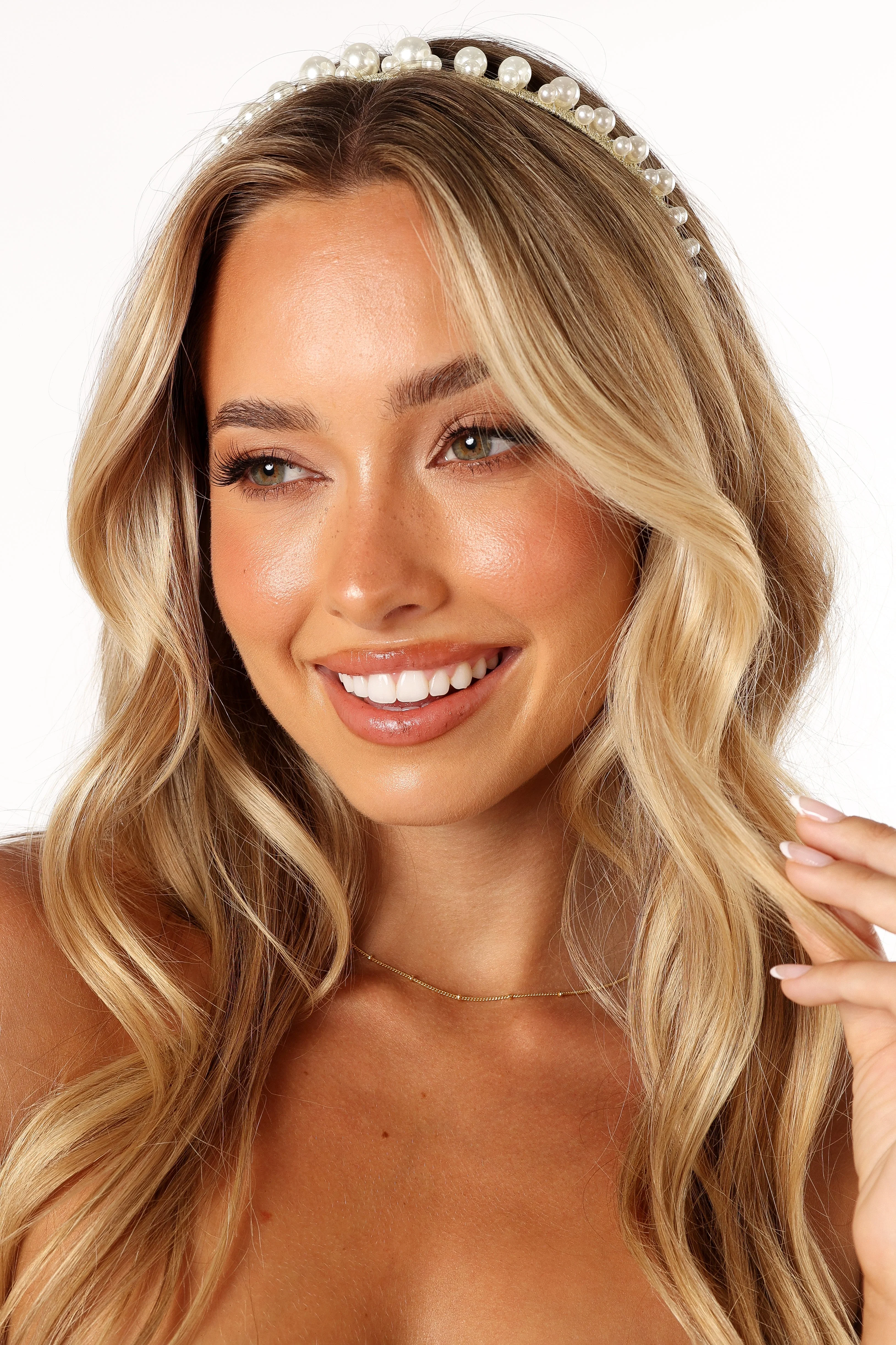 Baylee Headband - Pearl - Image 3