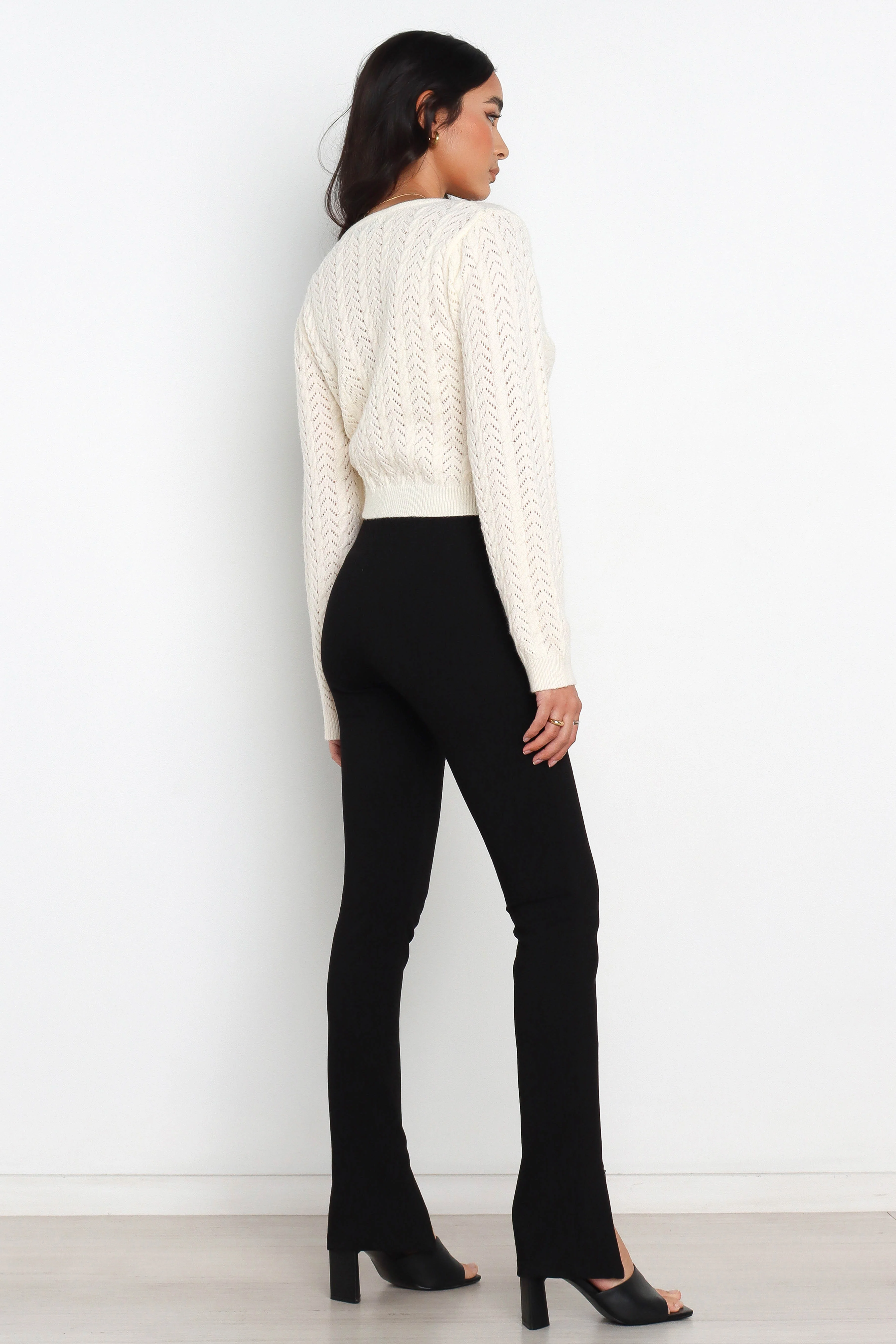 Baylor Knit Sweater - White - Image 6