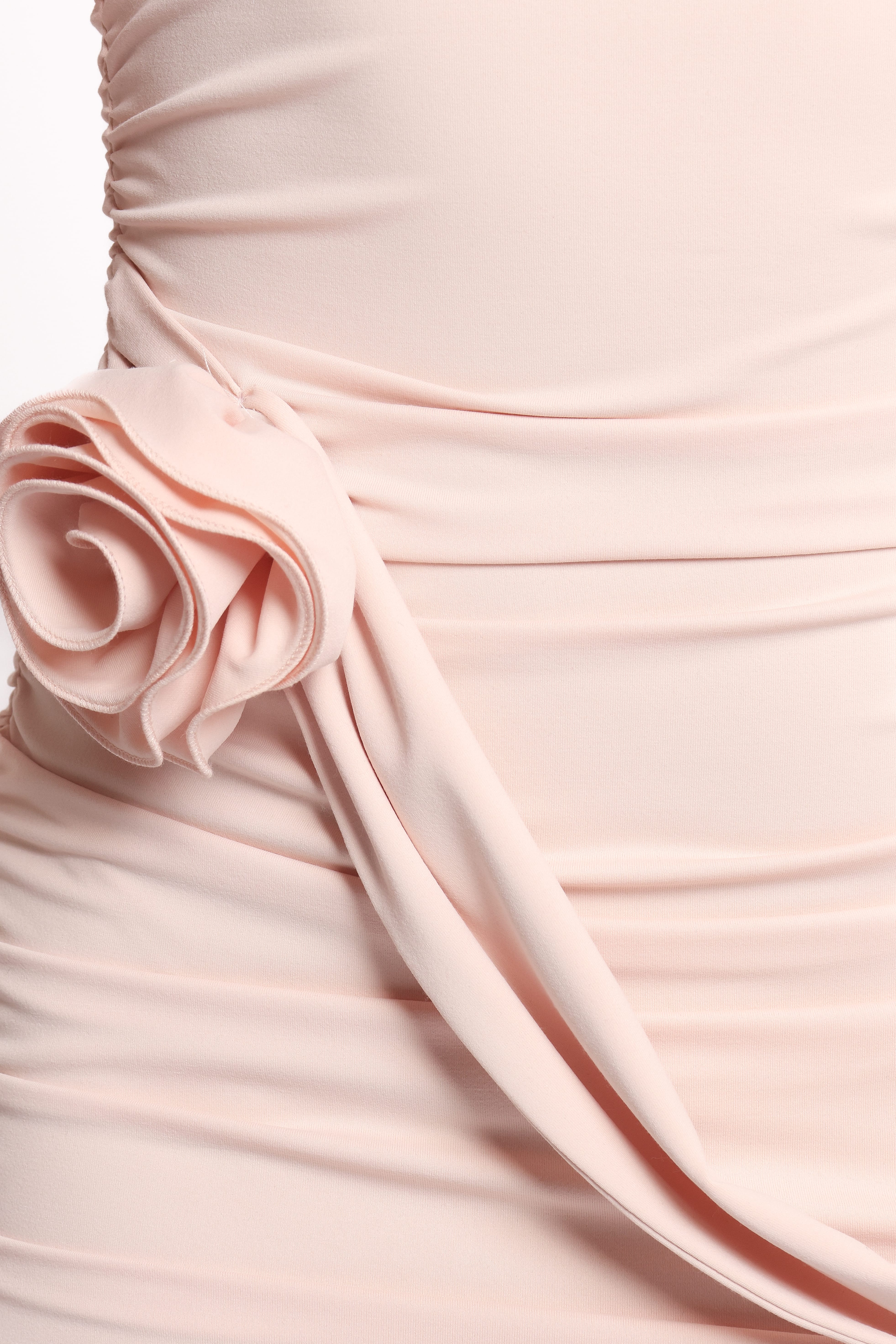 Beatrice Mini Dress - Pale Pink - Image 8