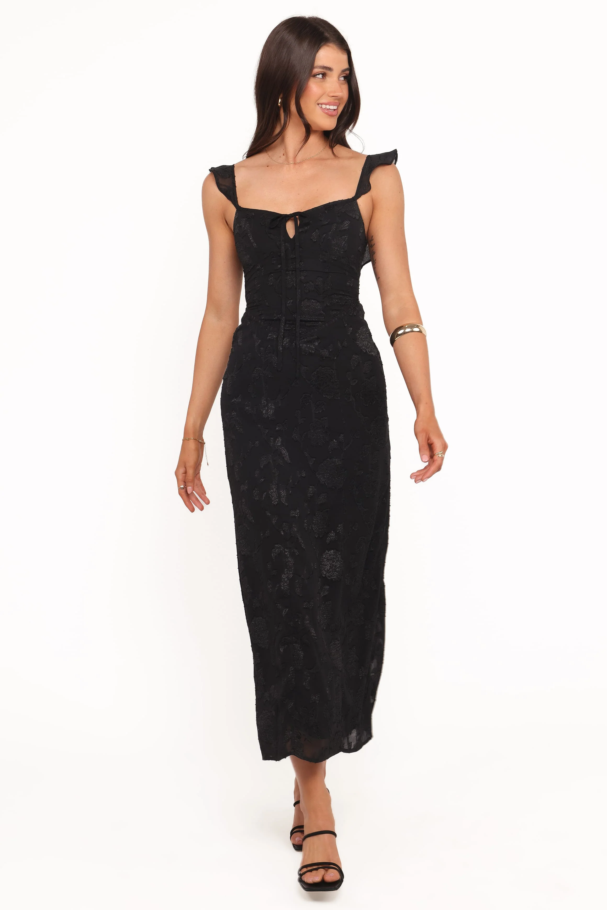 Bellerose Midi Dress - Black - Image 5
