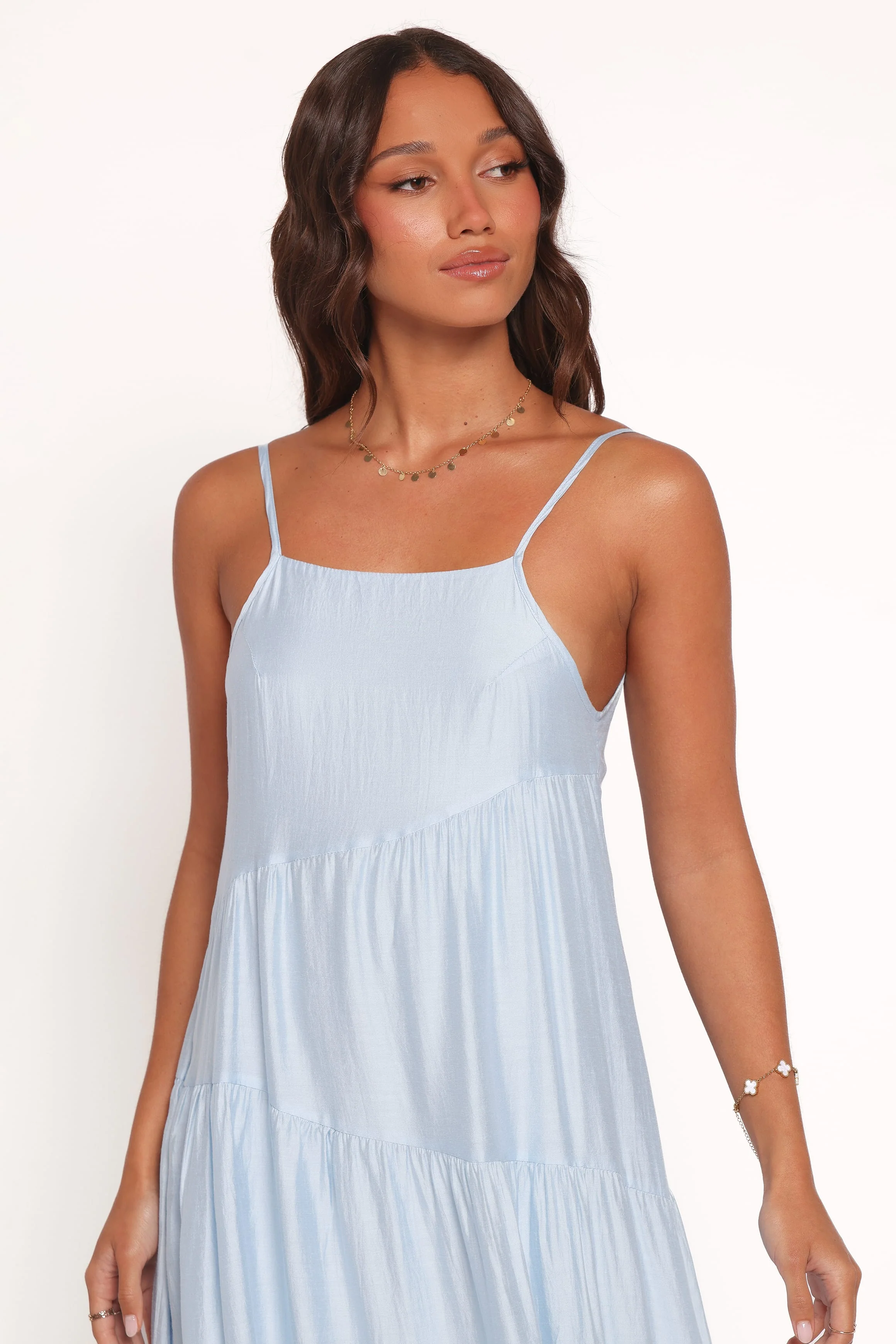 Bennie Midi Dress - Pale Blue - Image 2