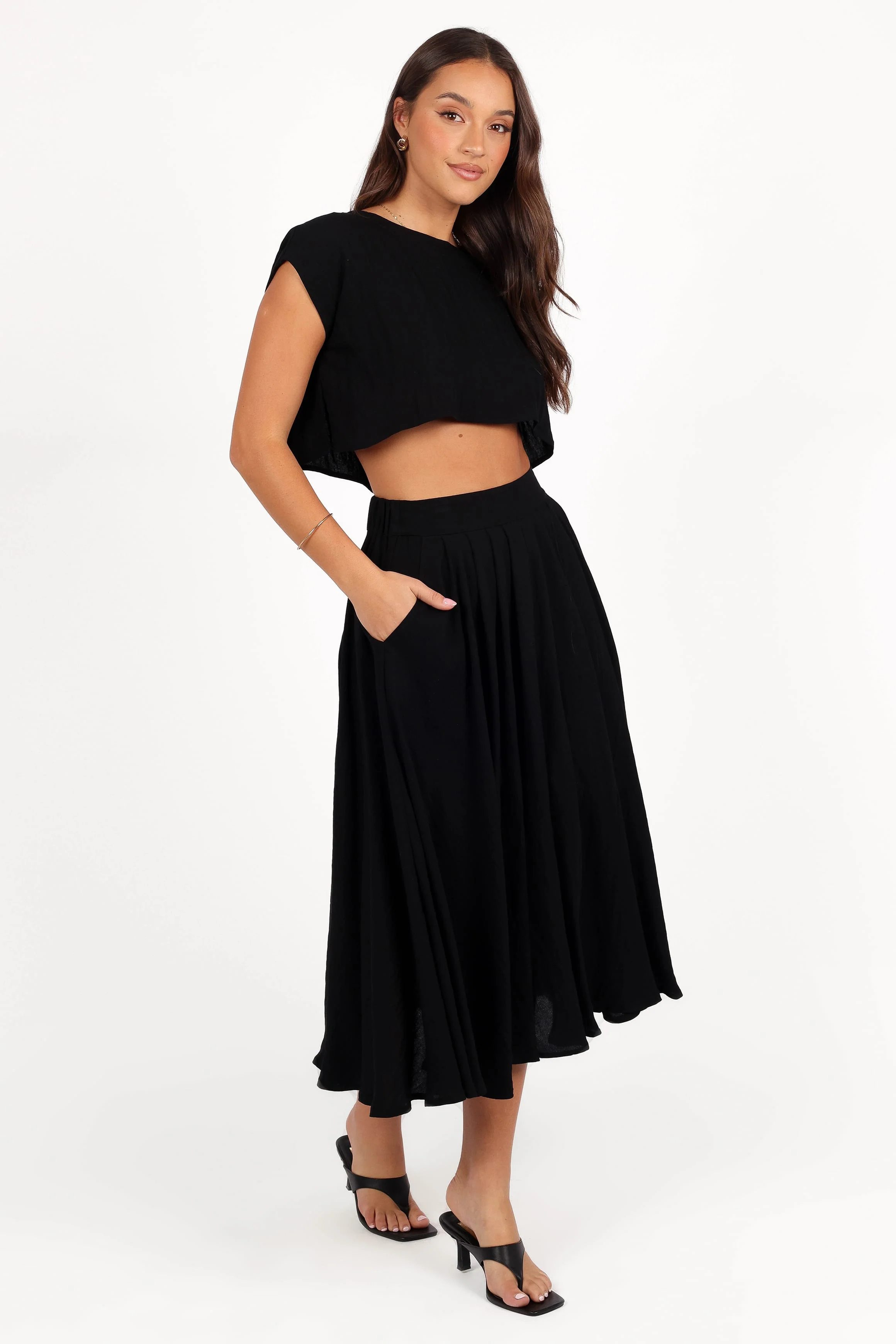 Bessie Two Piece Set - Black - Image 6