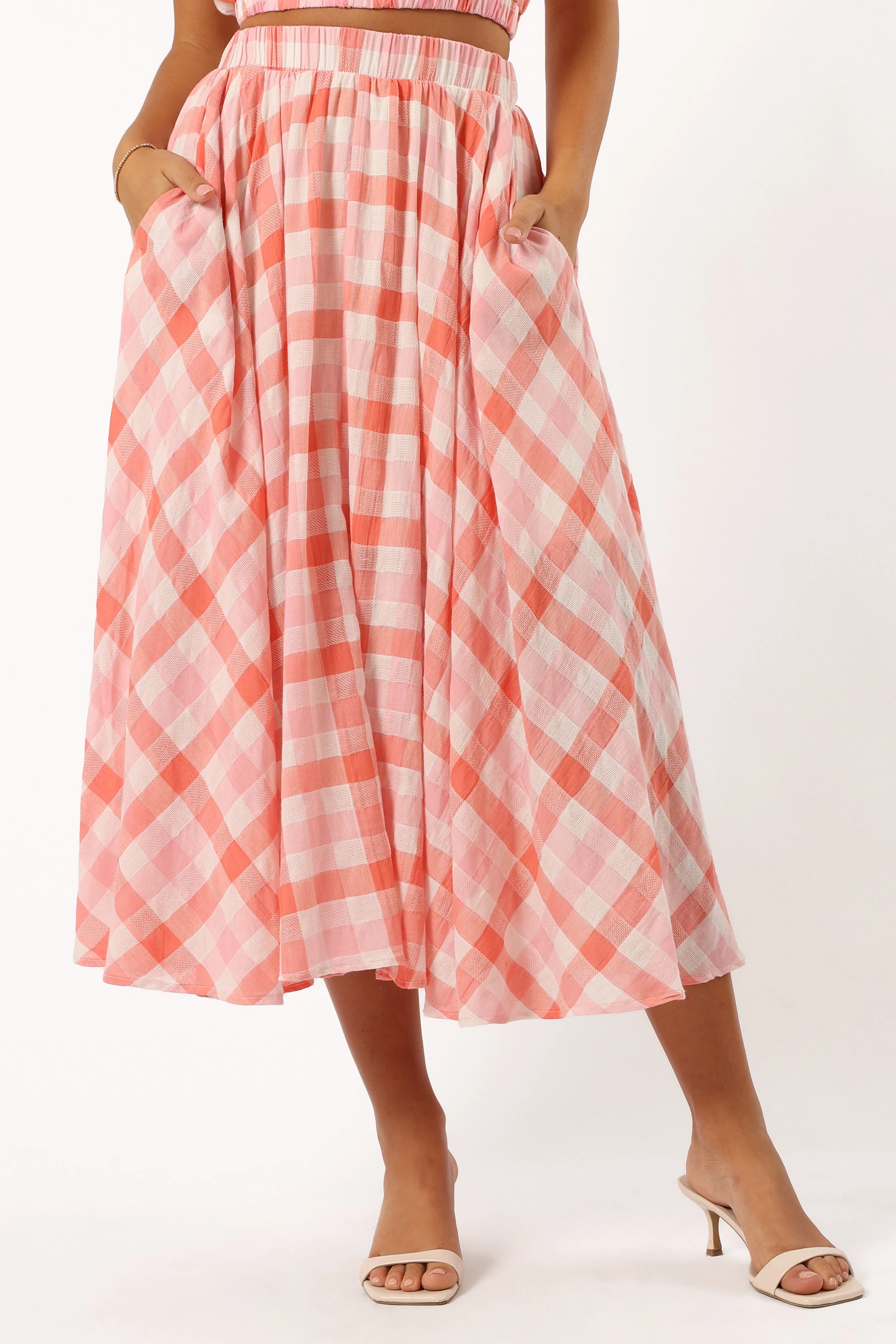 Betty Midi Skirt - Rosey Pink - Image 5