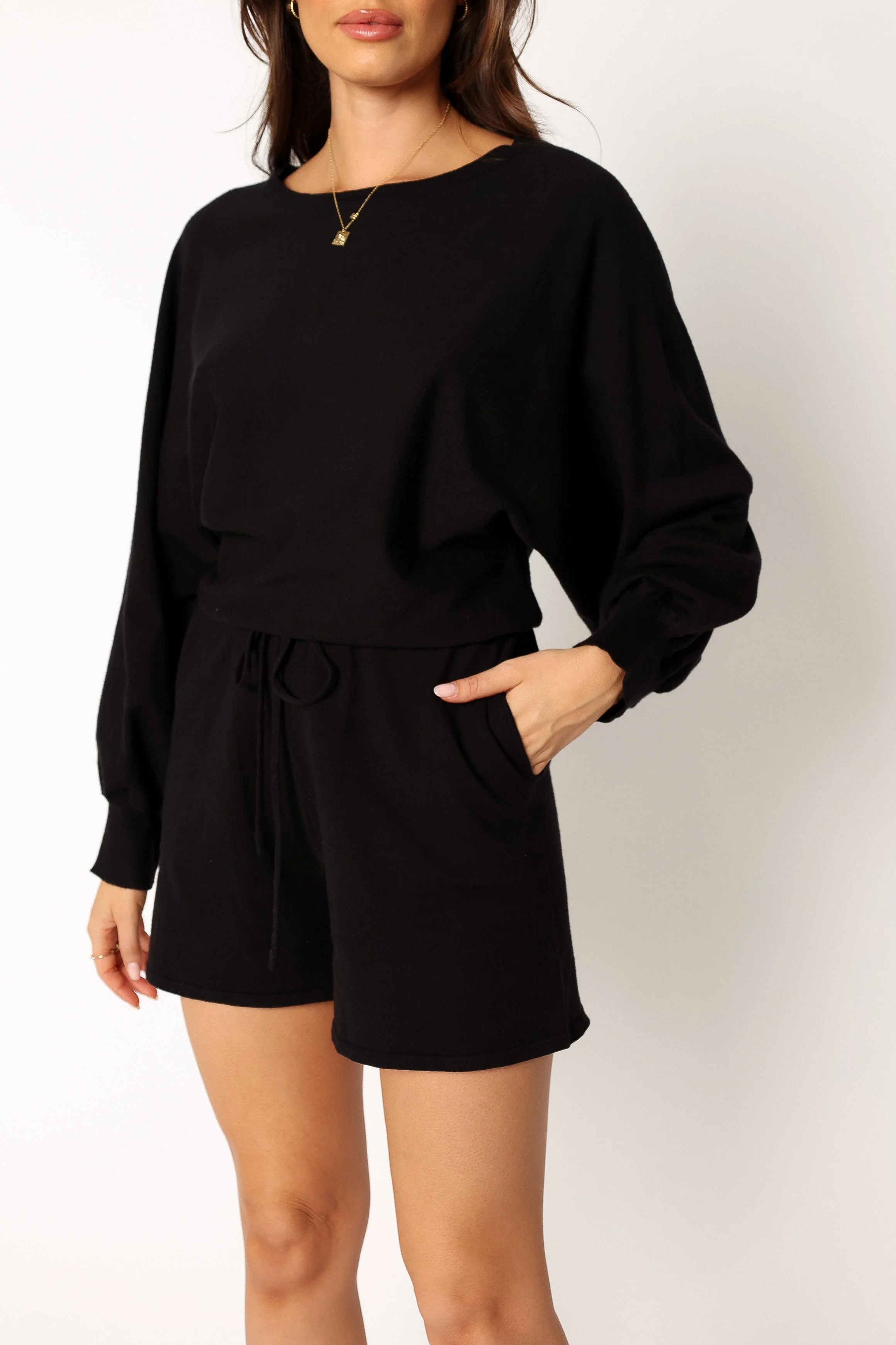 Blakey Romper - Black - Image 7