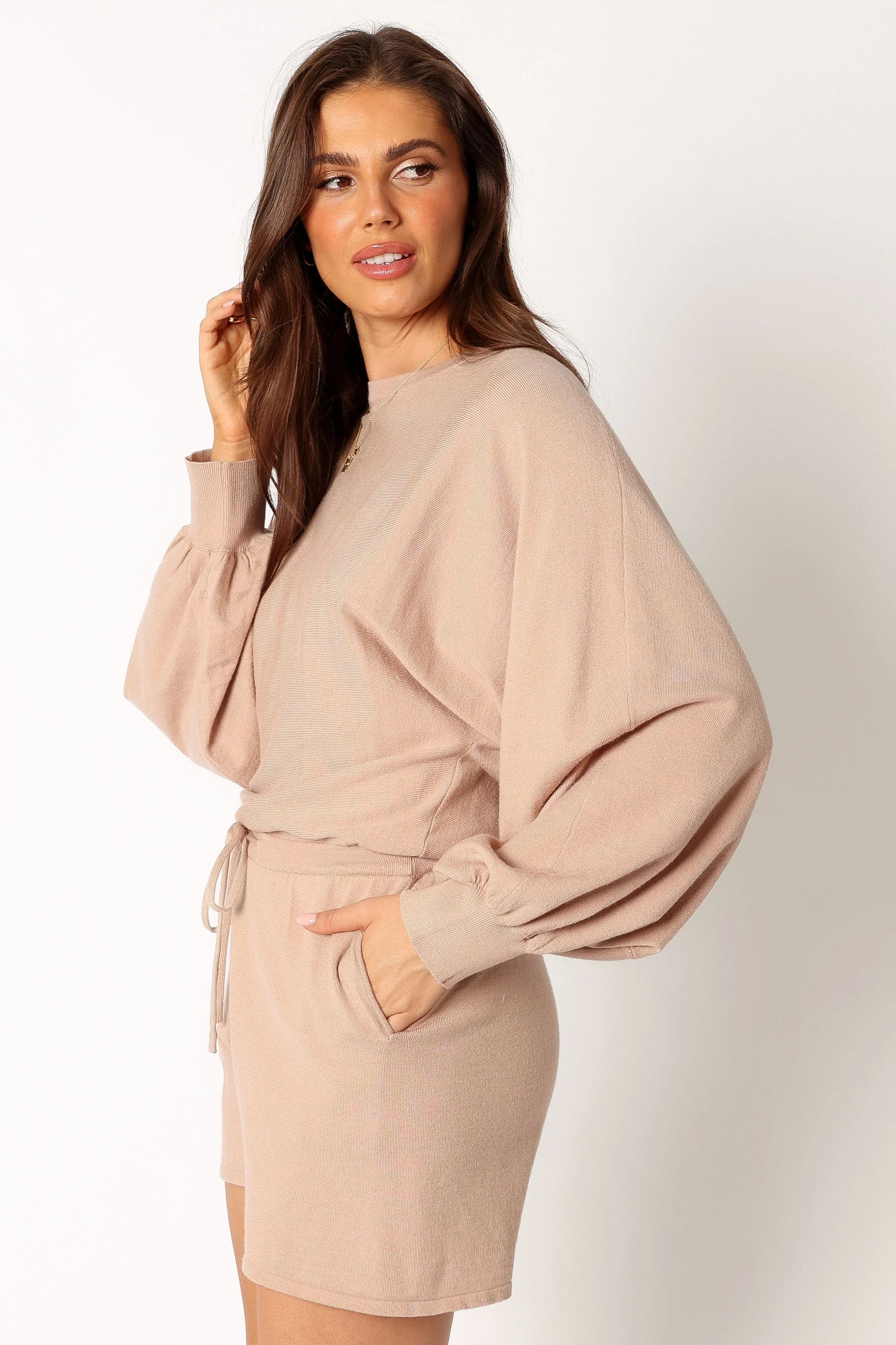 Blakey Romper - Light Taupe - Image 4