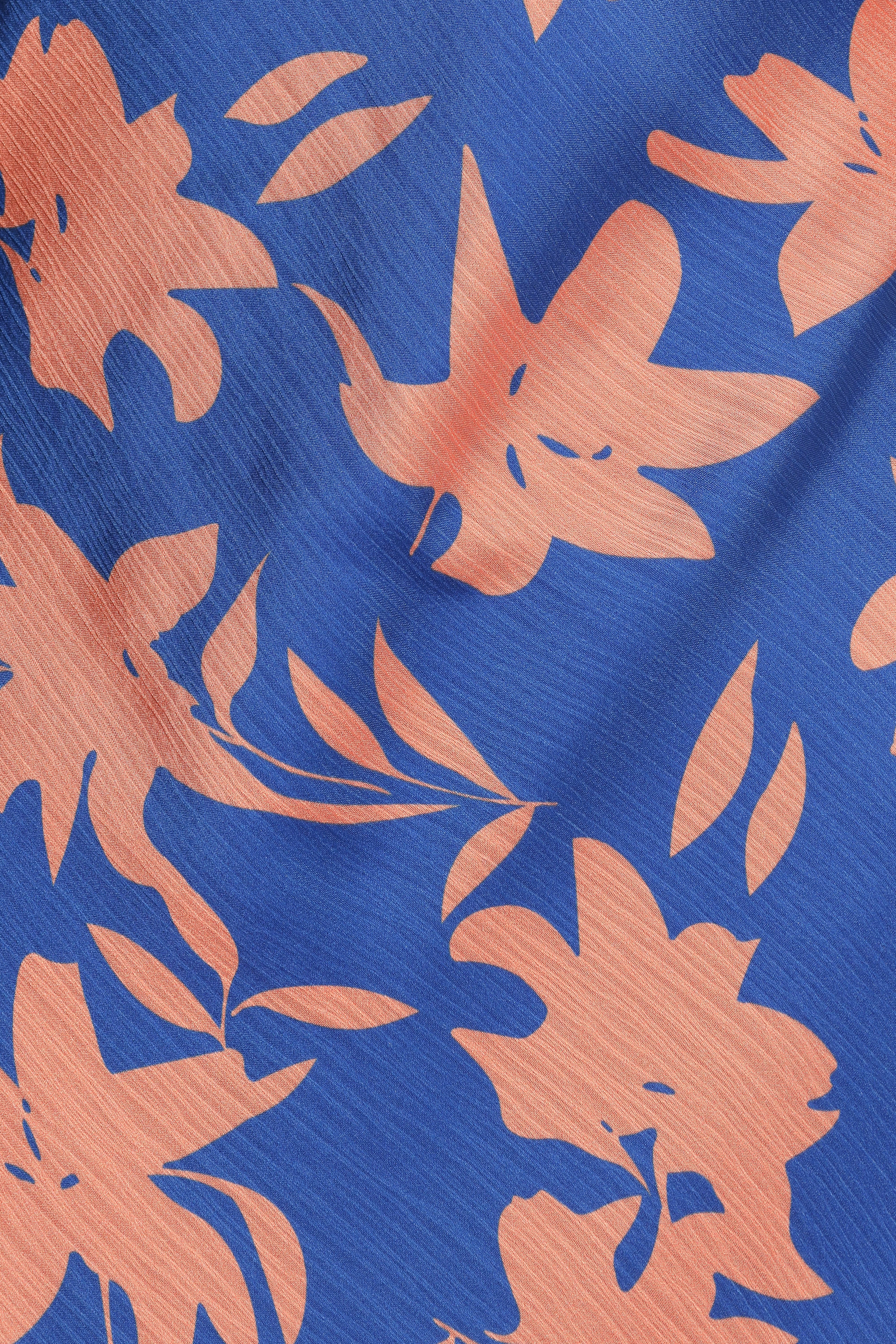 Bottie Maxi Dress - Blue/Orange Floral - Image 7