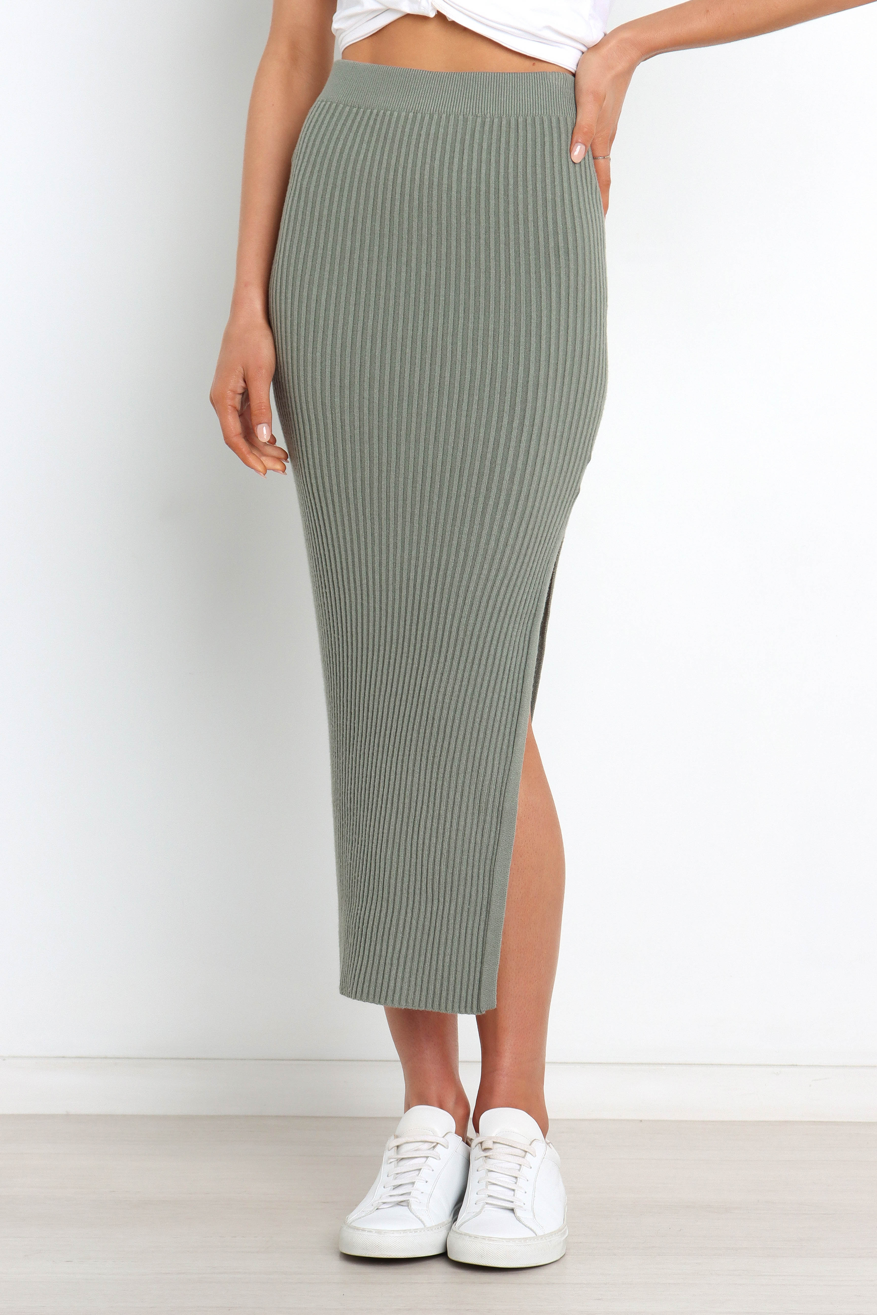 Bowen Skirt - Olive - Image 5