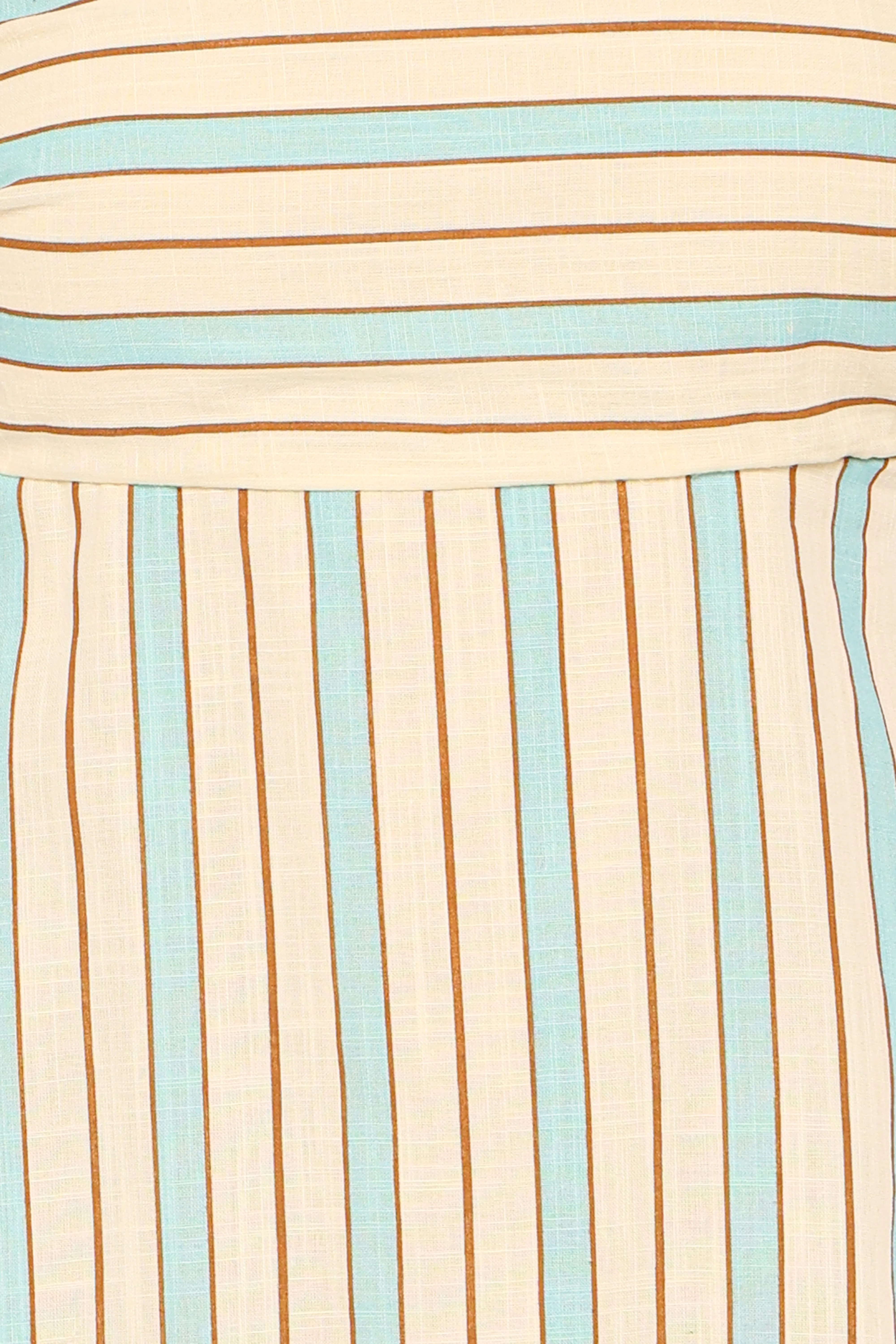 Brea Maxi Dress - Green Stripe - Image 5