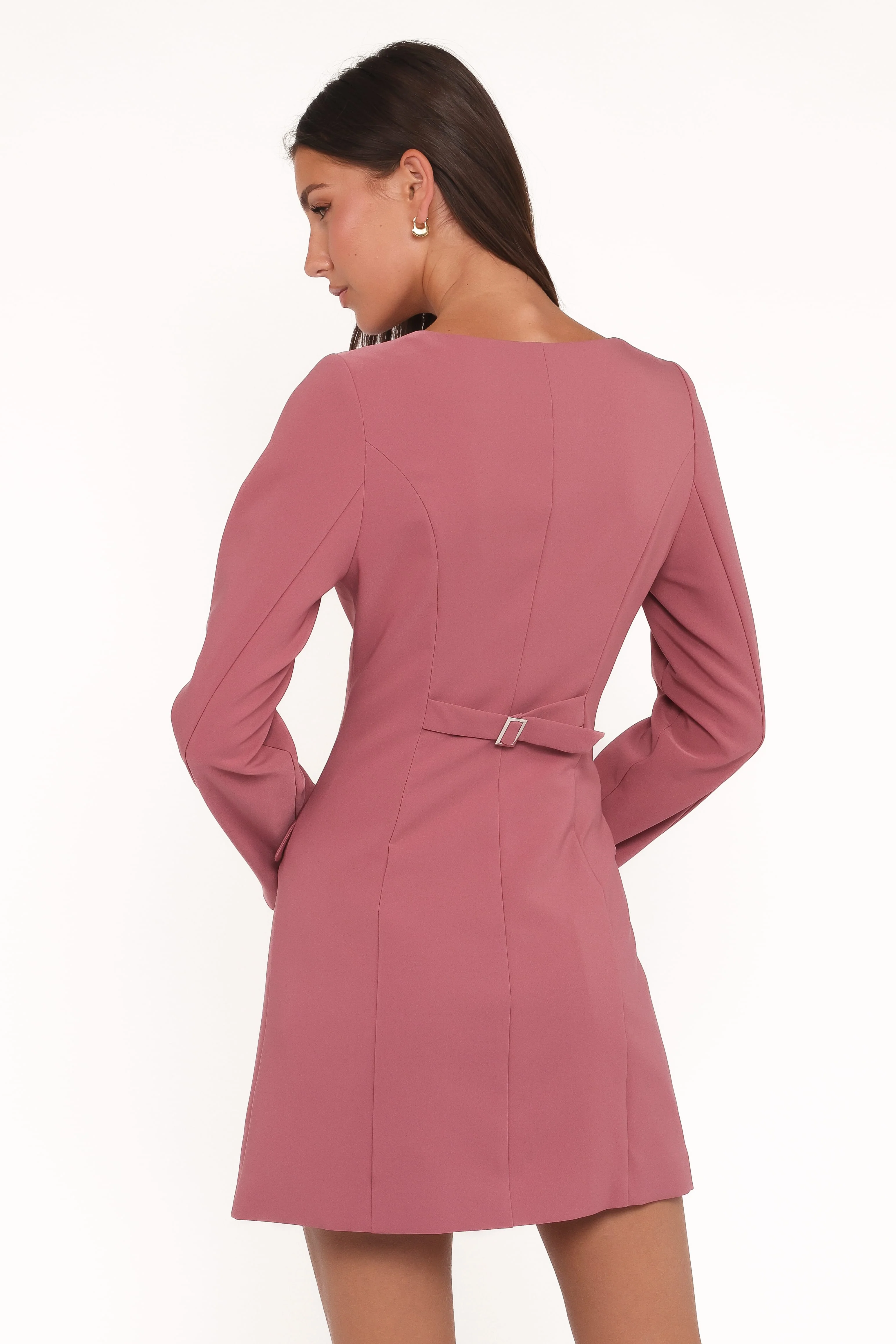 Brenton Mini Dress - Mauve - Image 4