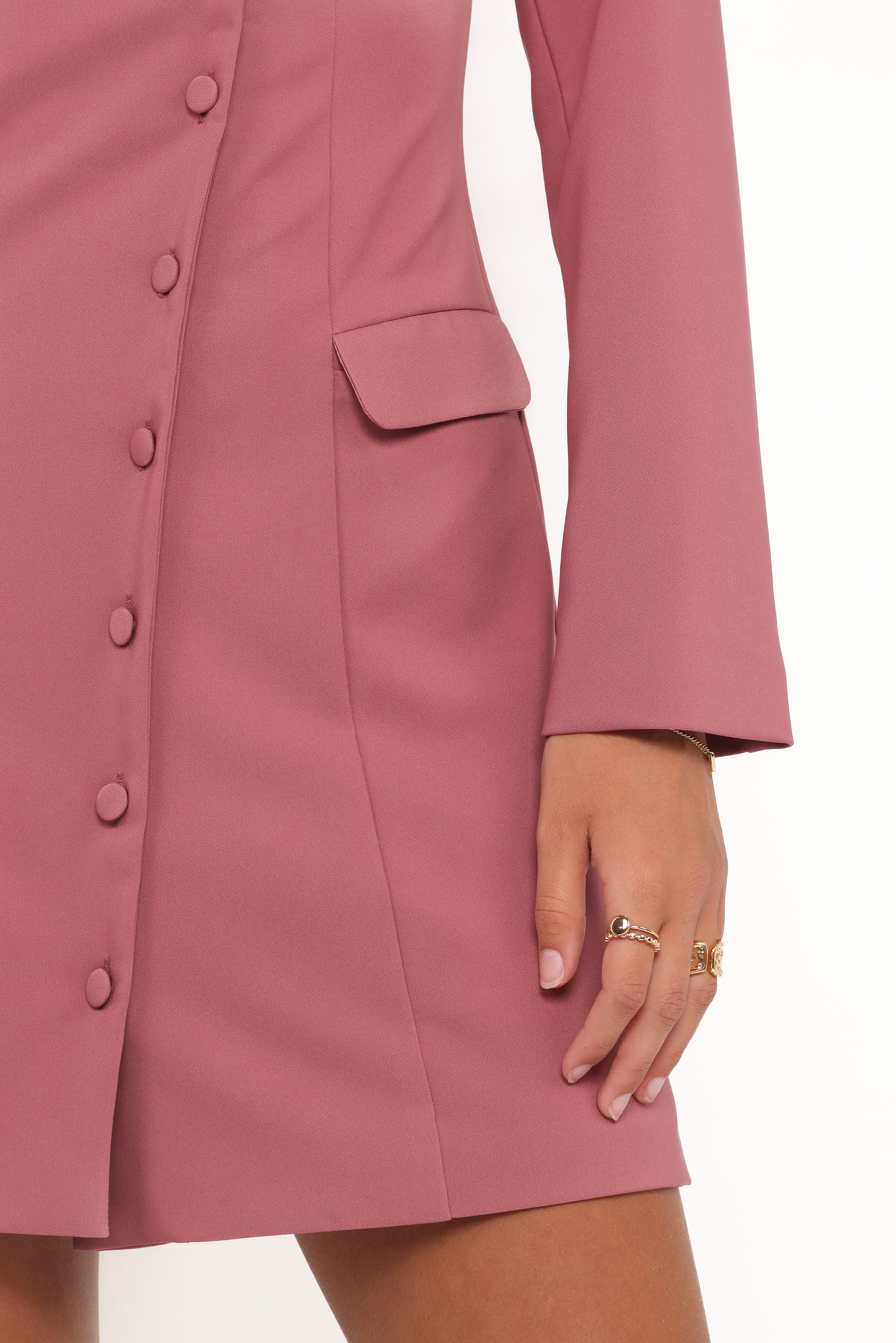 Brenton Mini Dress - Mauve - Image 6