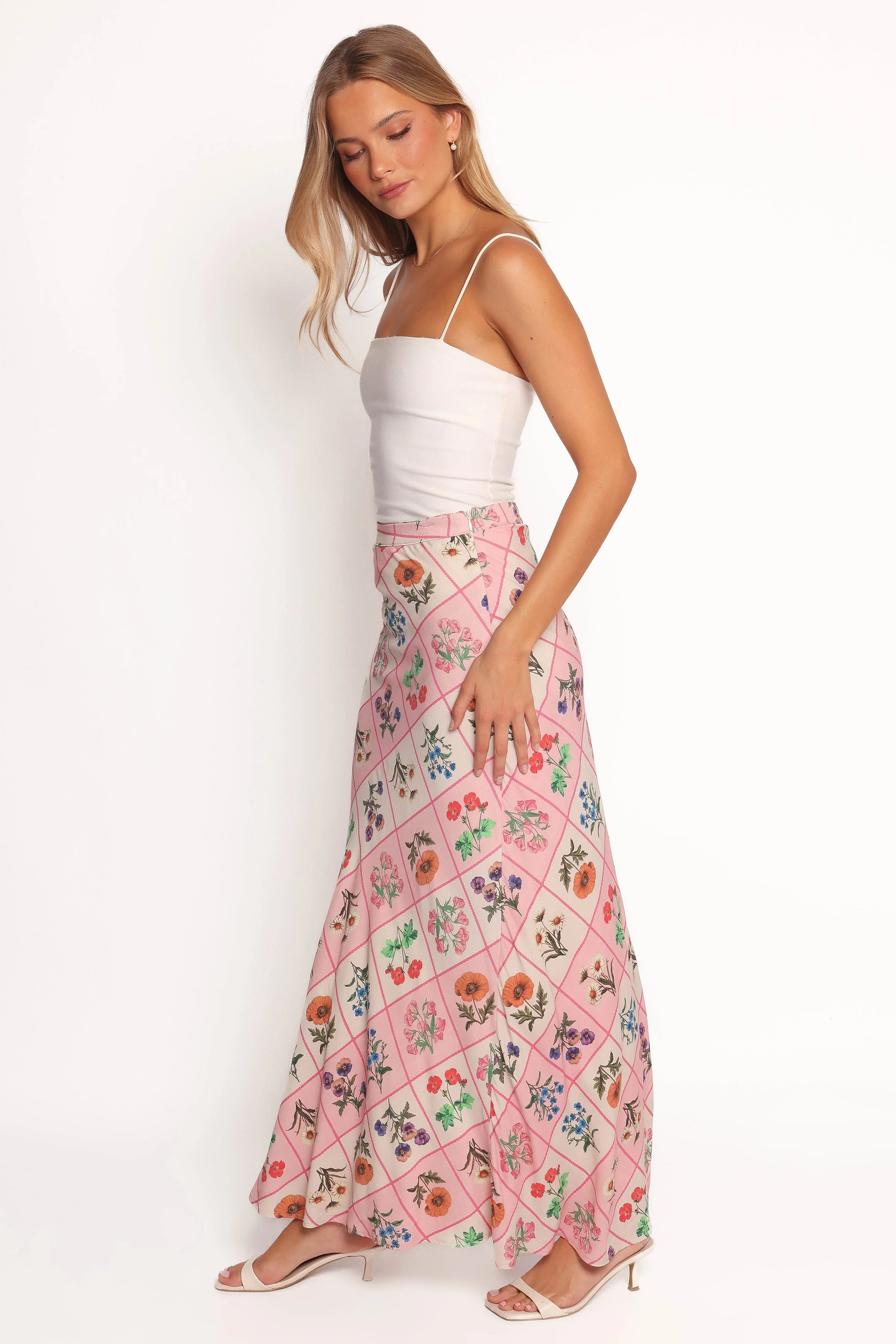 Brinley Maxi Skirt - Flora Tile - Image 3
