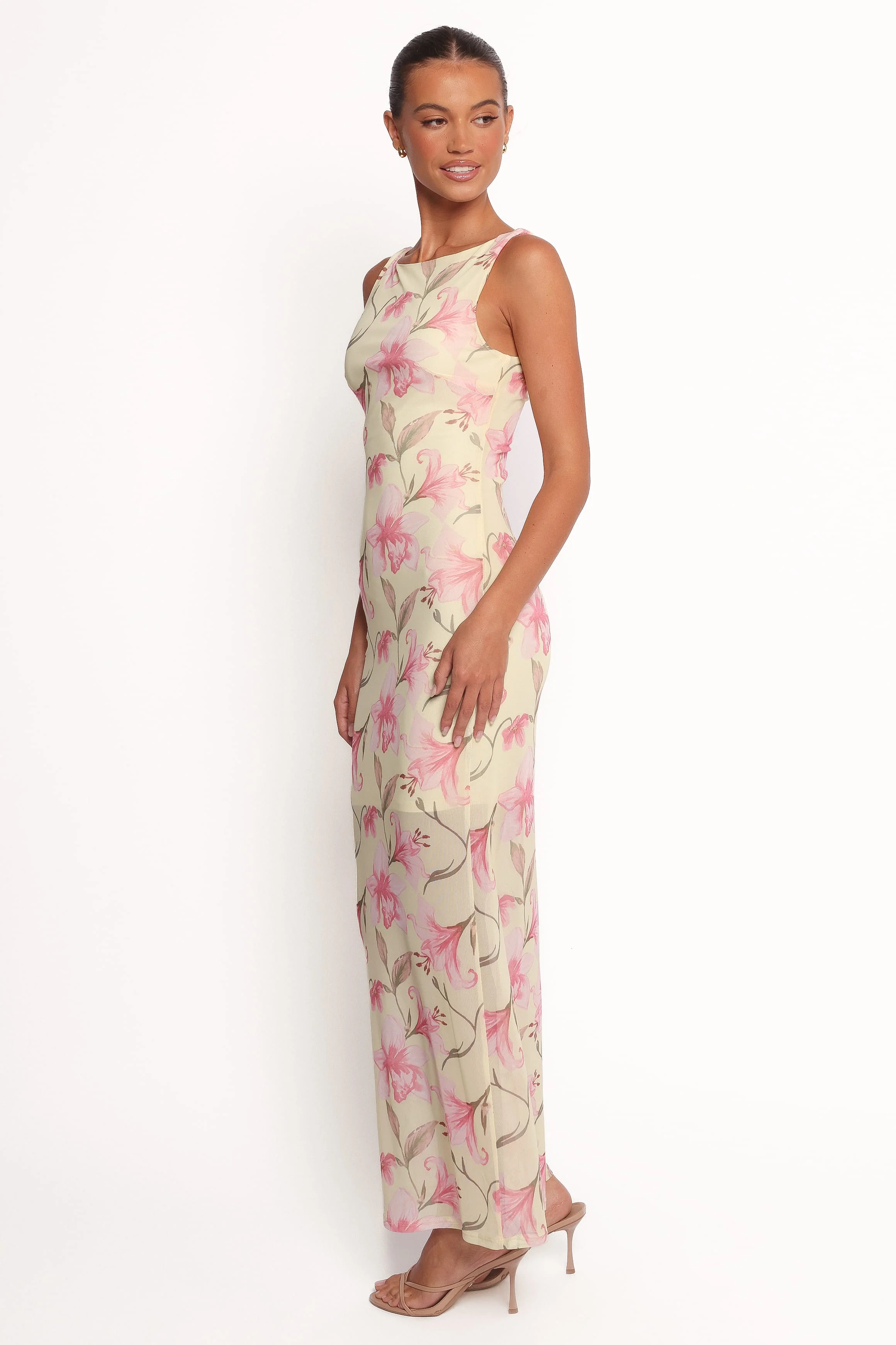 Brissa Maxi Dress - Yellow Floral - Image 3