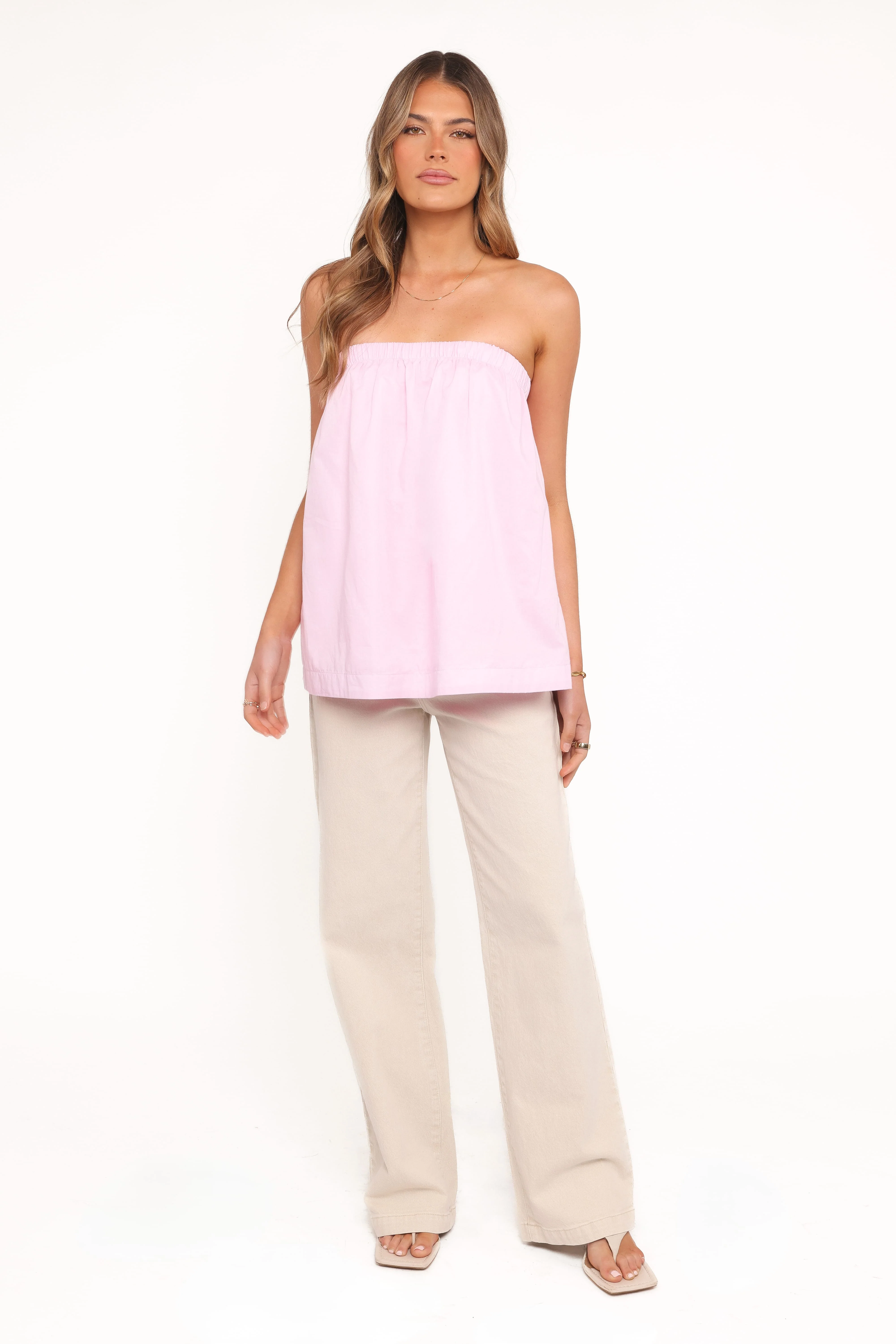 Cadhla Strapless Top - Pink - Image 6