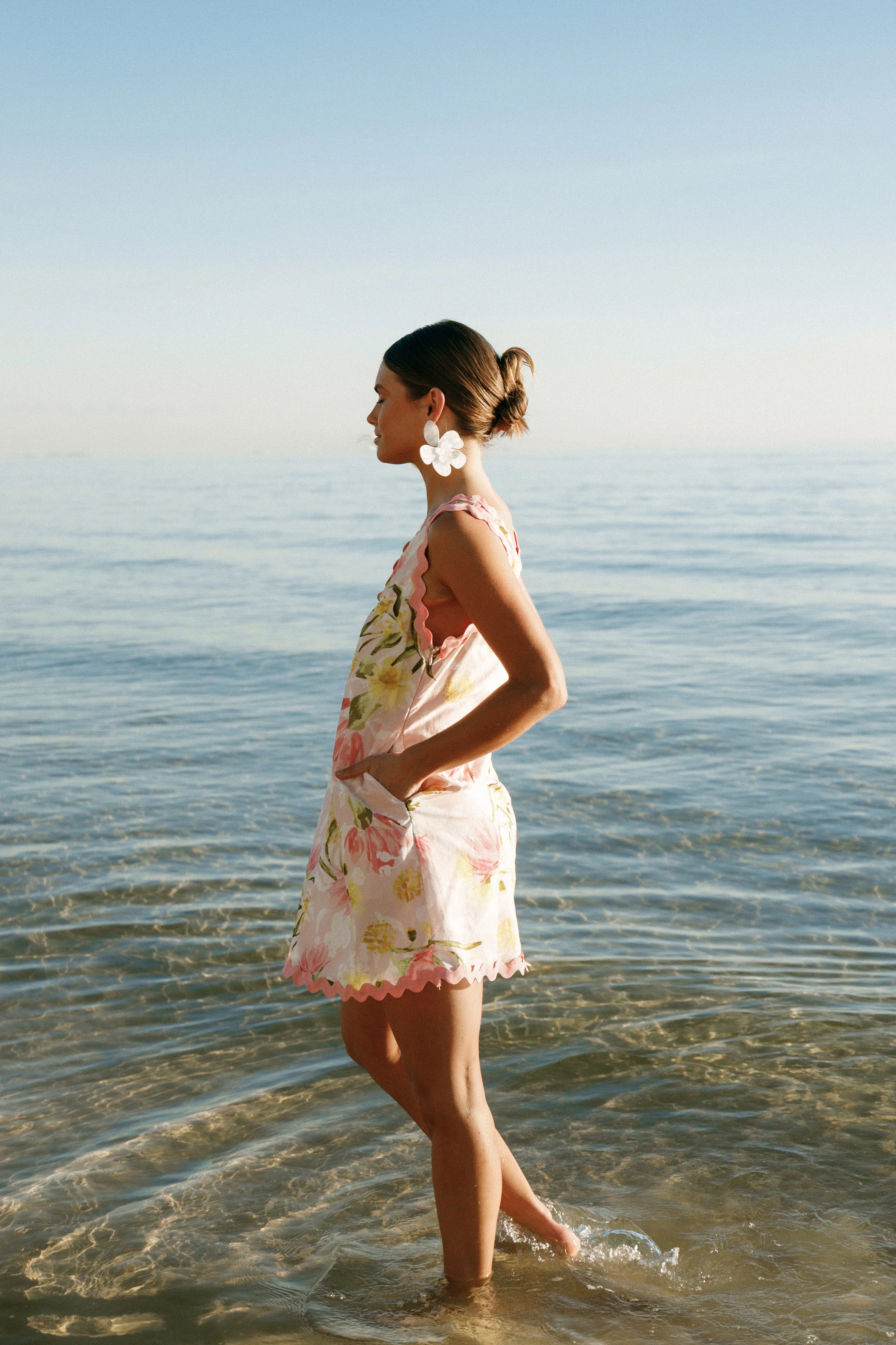 Calliope Mini Dress - Acacia Blossom - Image 2