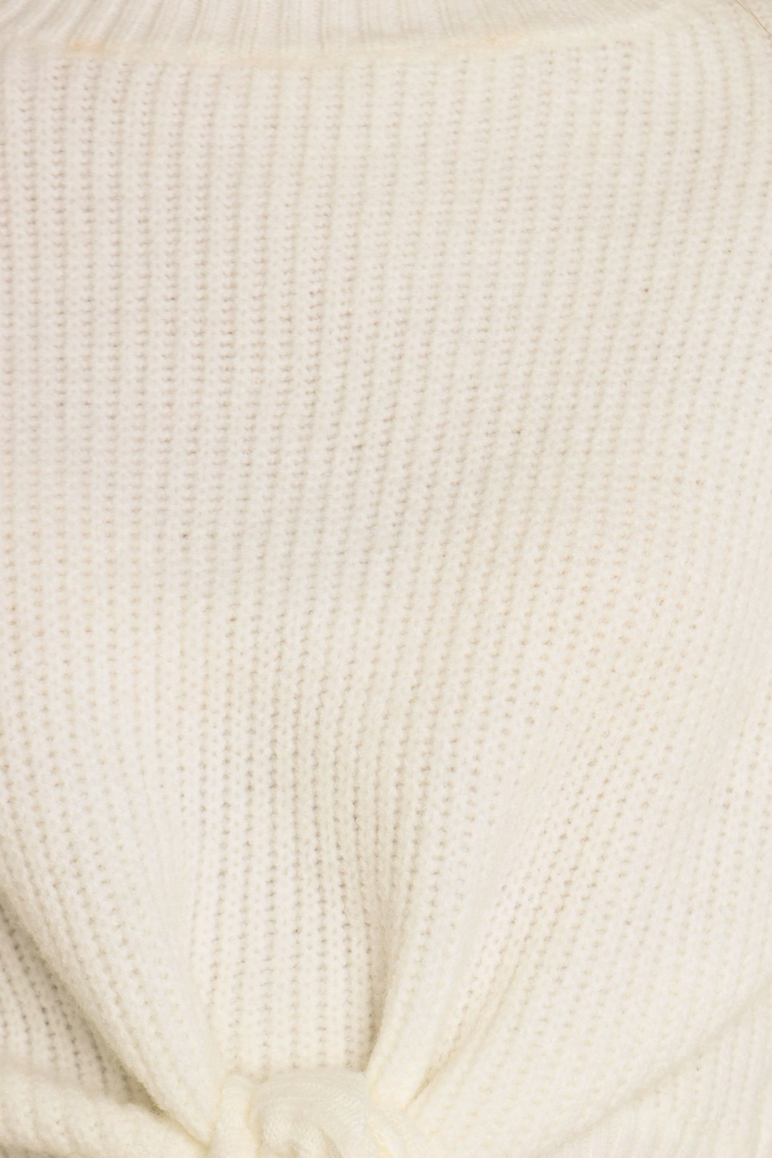 Captivate Knit Sweater - Cream - Image 8