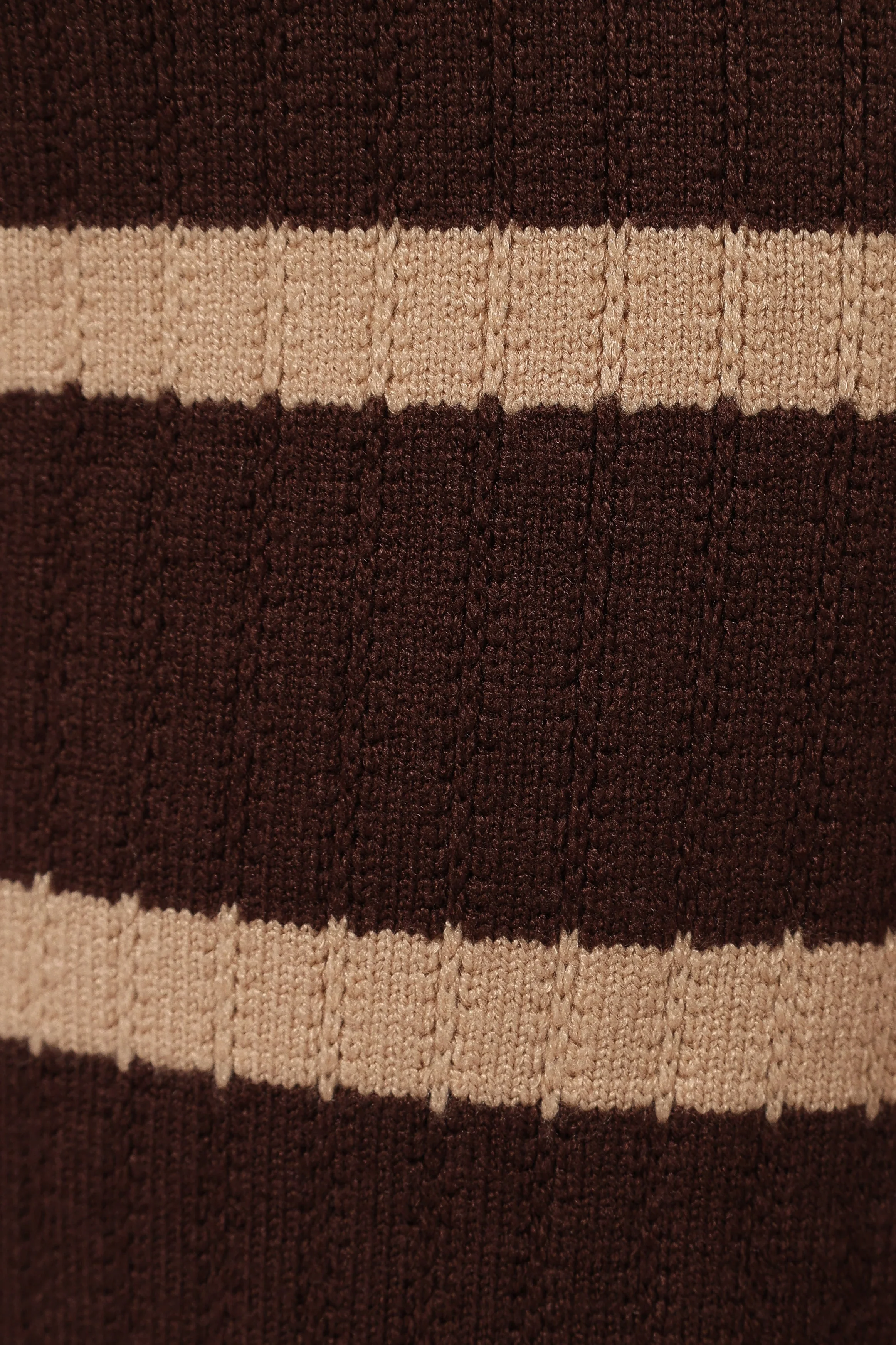 Carina Knit Pant - Chocolate Brown Stripe - Image 6